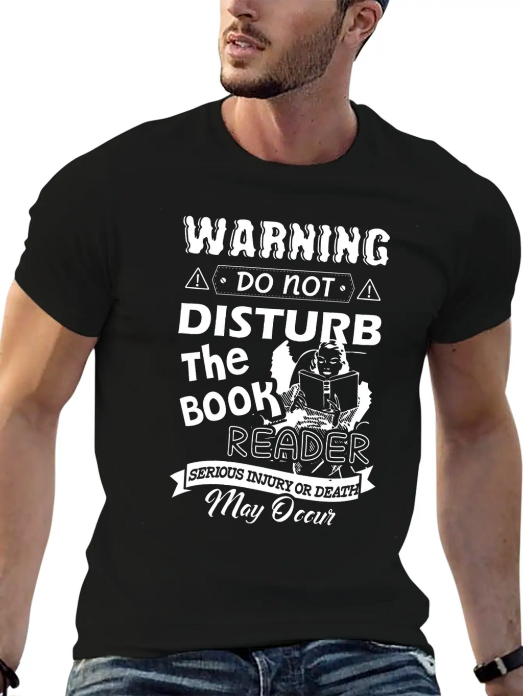 Book Reader Shirt Breathable Soft Cotton T-Shirt – Timeless Casual Look