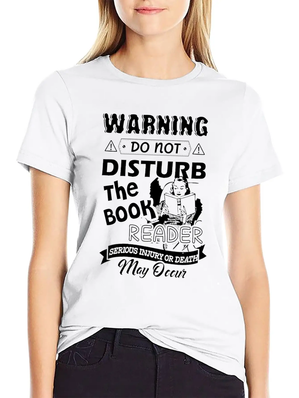 Book Reader Shirt Breathable Soft Cotton T-Shirt – Timeless Casual Look