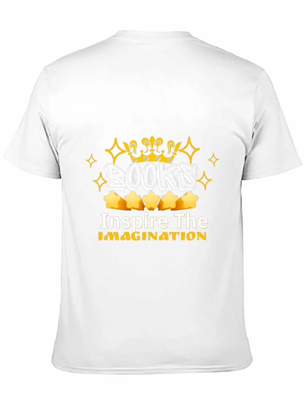 Books Inspire The Imagination Stylish Everyday T-Shirt – Unisex Basic Cotton Tee