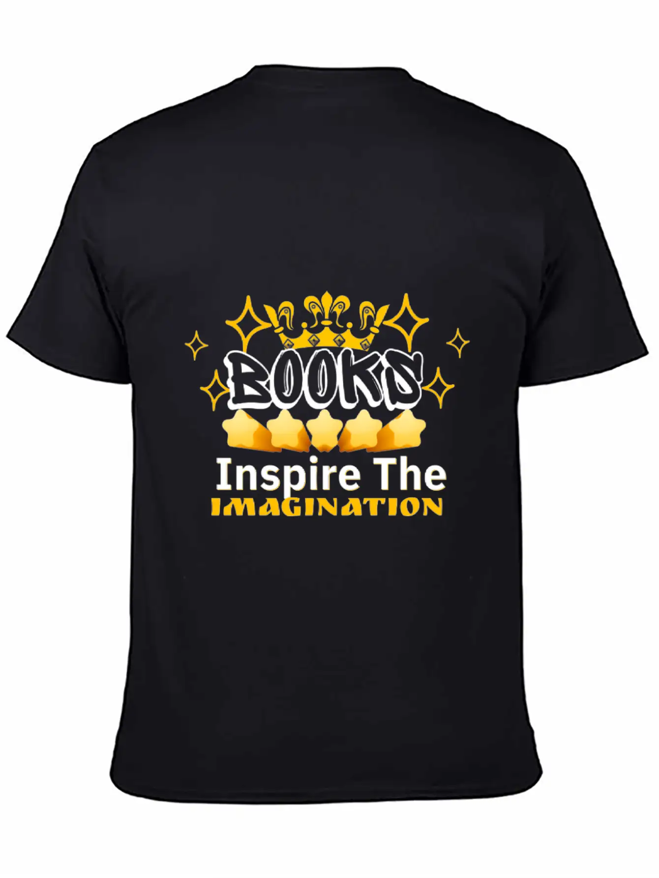 Books Inspire The Imagination Stylish Everyday T-Shirt – Unisex Basic Cotton Tee