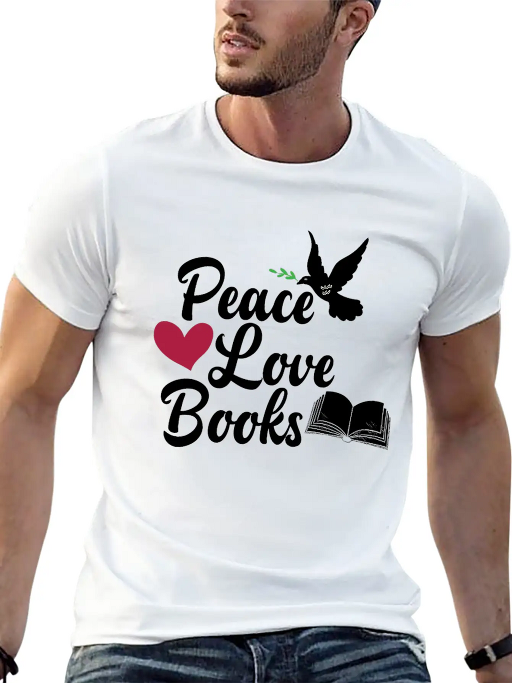 Books Reading Love Gift Stylish Everyday T-Shirt – Unisex Basic Cotton Tee