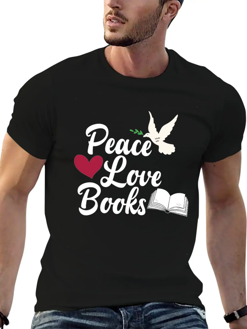 Books Reading Love Gift Stylish Everyday T-Shirt – Unisex Basic Cotton Tee