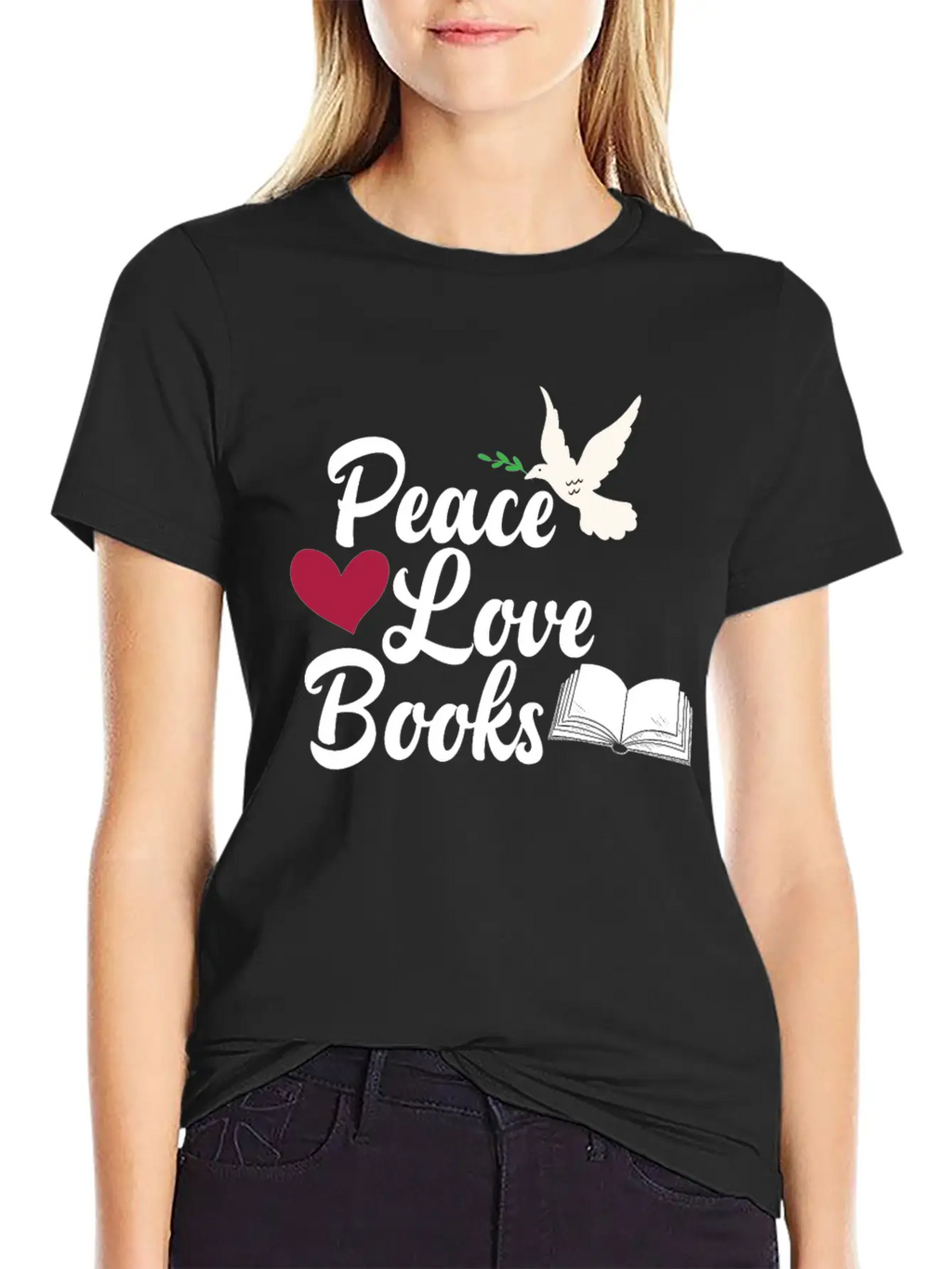 Books Reading Love Gift Stylish Everyday T-Shirt – Unisex Basic Cotton Tee