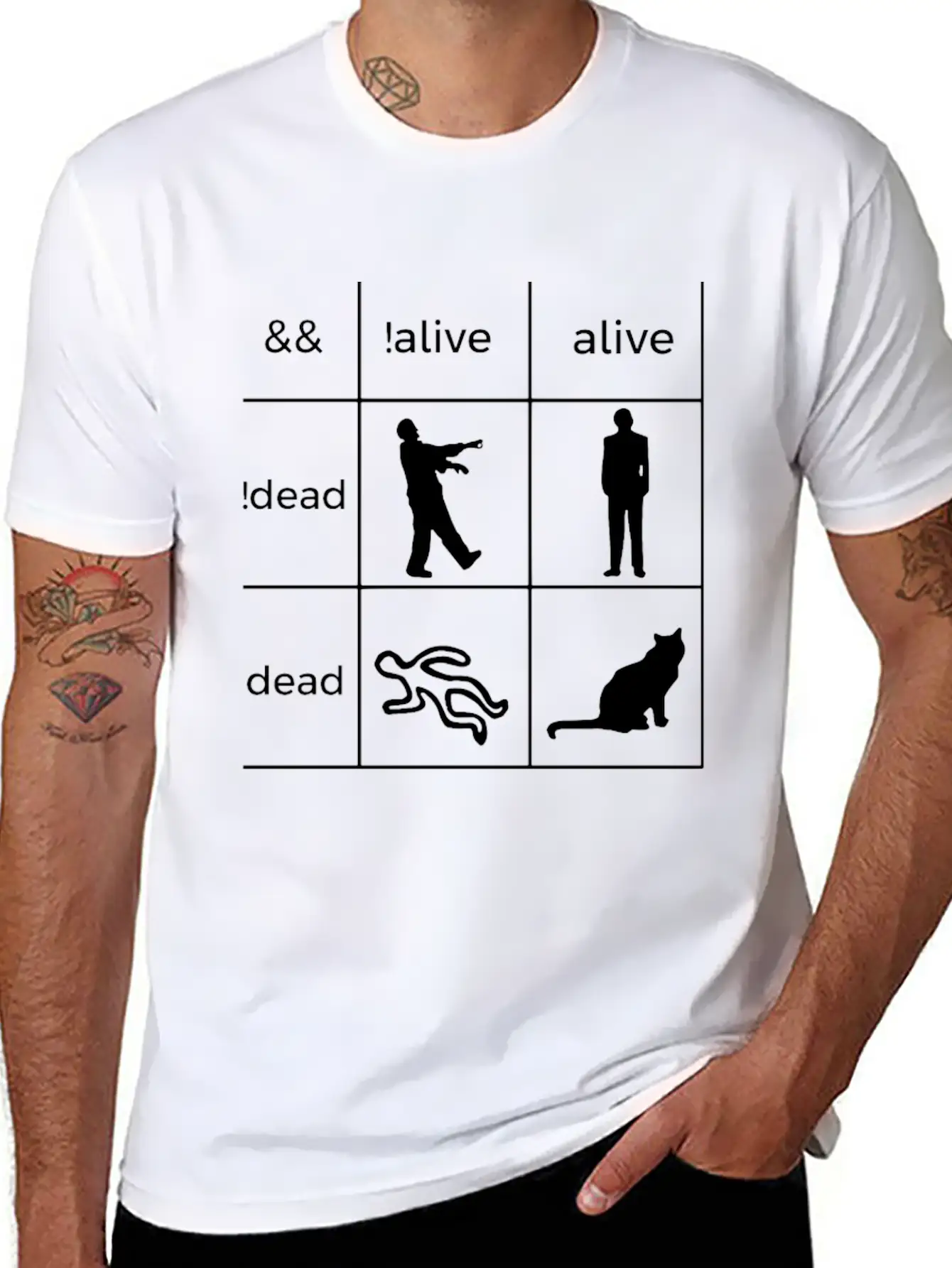 Boolean Logic Programmer Basic Graphic T-Shirt – Daily Comfort In Soft Cotton