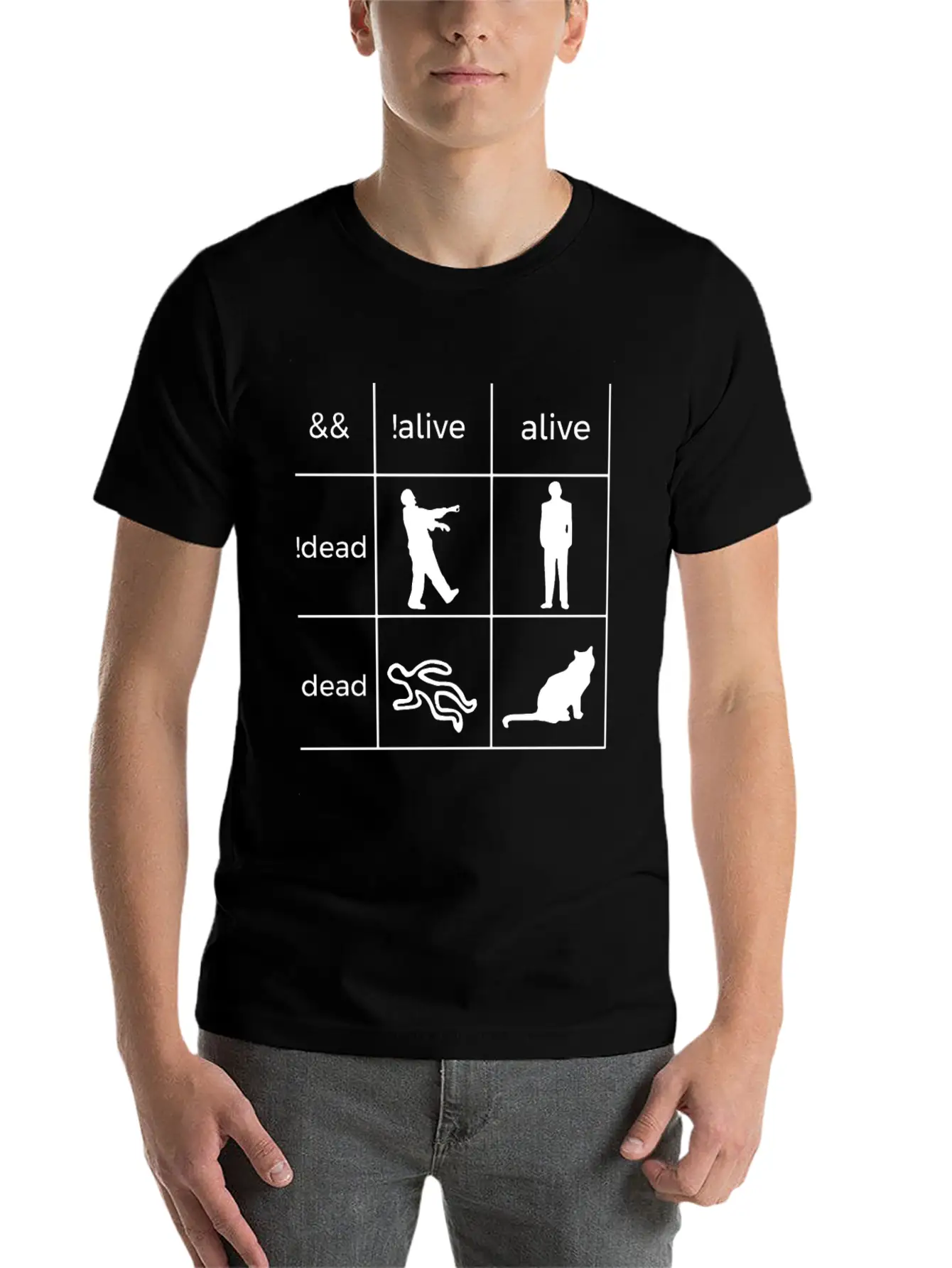 Boolean Logic Programmer Basic Graphic T-Shirt – Daily Comfort In Soft Cotton