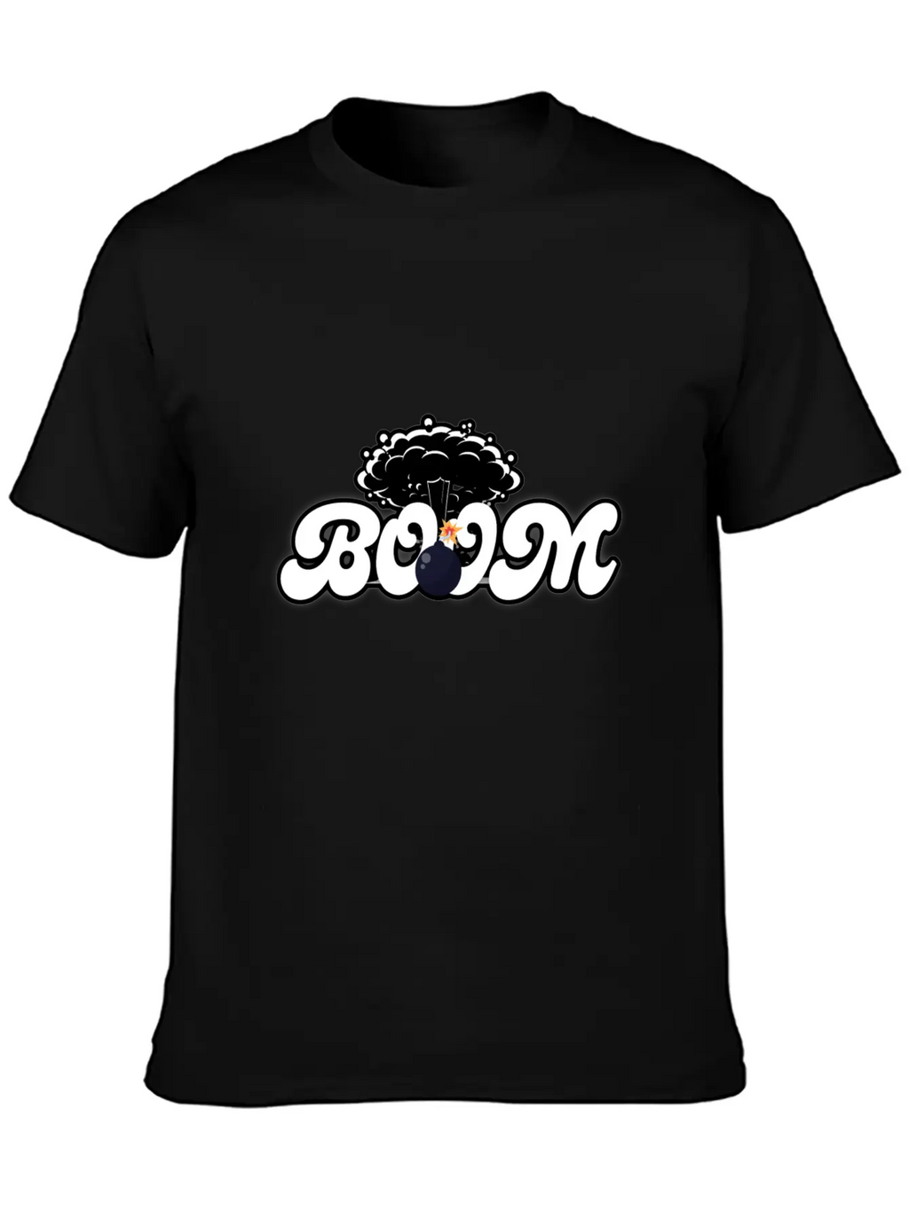 Boom Breathable Soft Cotton T-Shirt – Timeless Casual Look