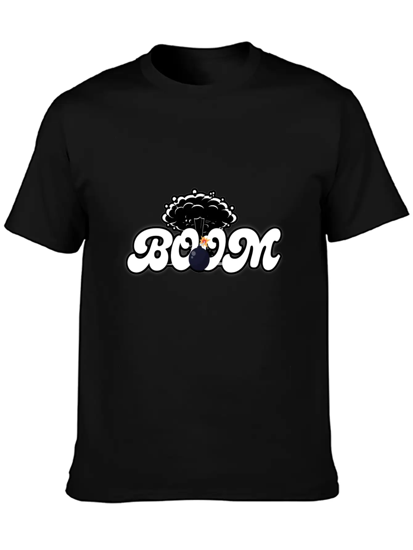 Boom Breathable Soft Cotton T-Shirt – Timeless Casual Look