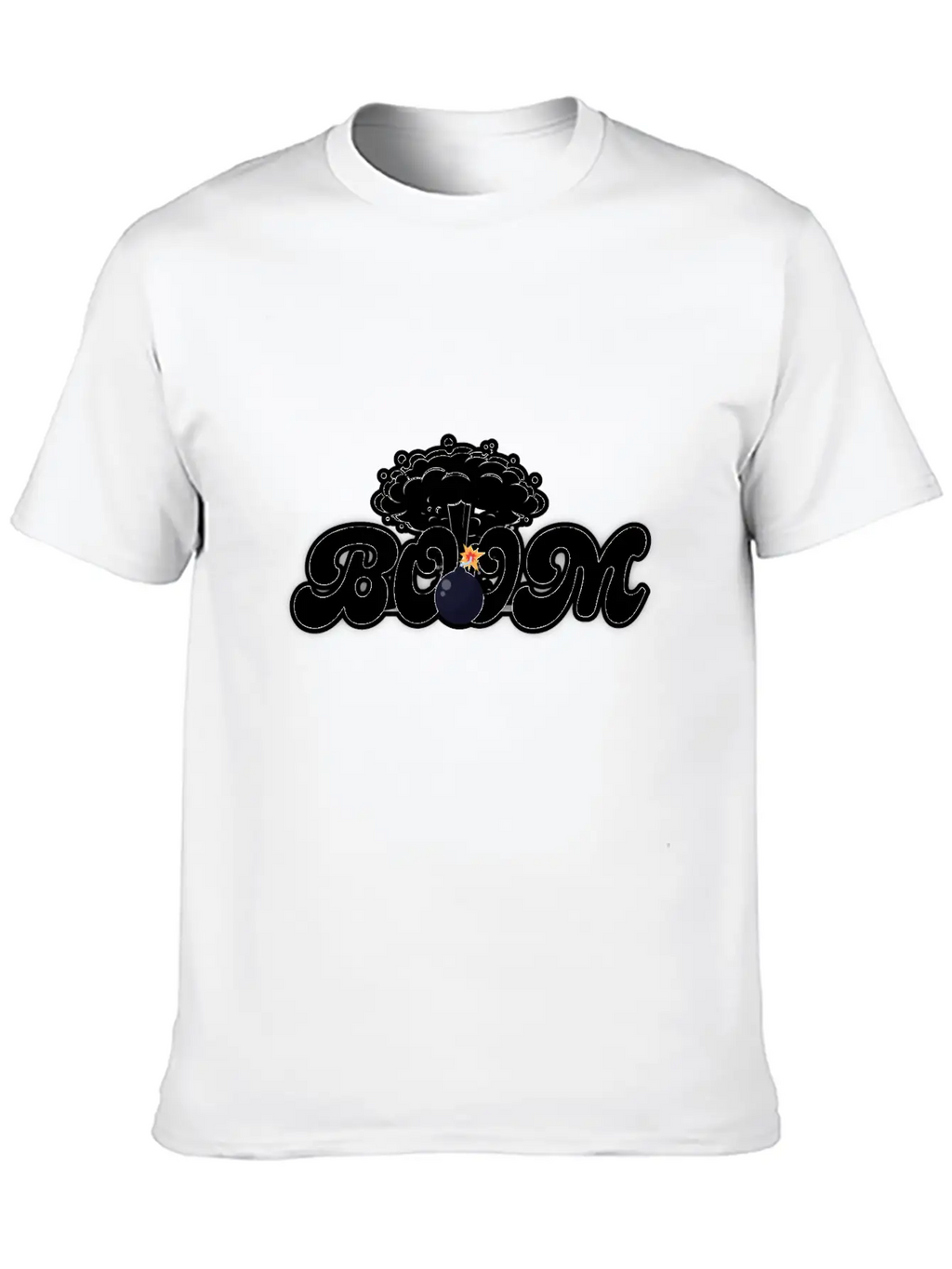 Boom Breathable Soft Cotton T-Shirt – Timeless Casual Look