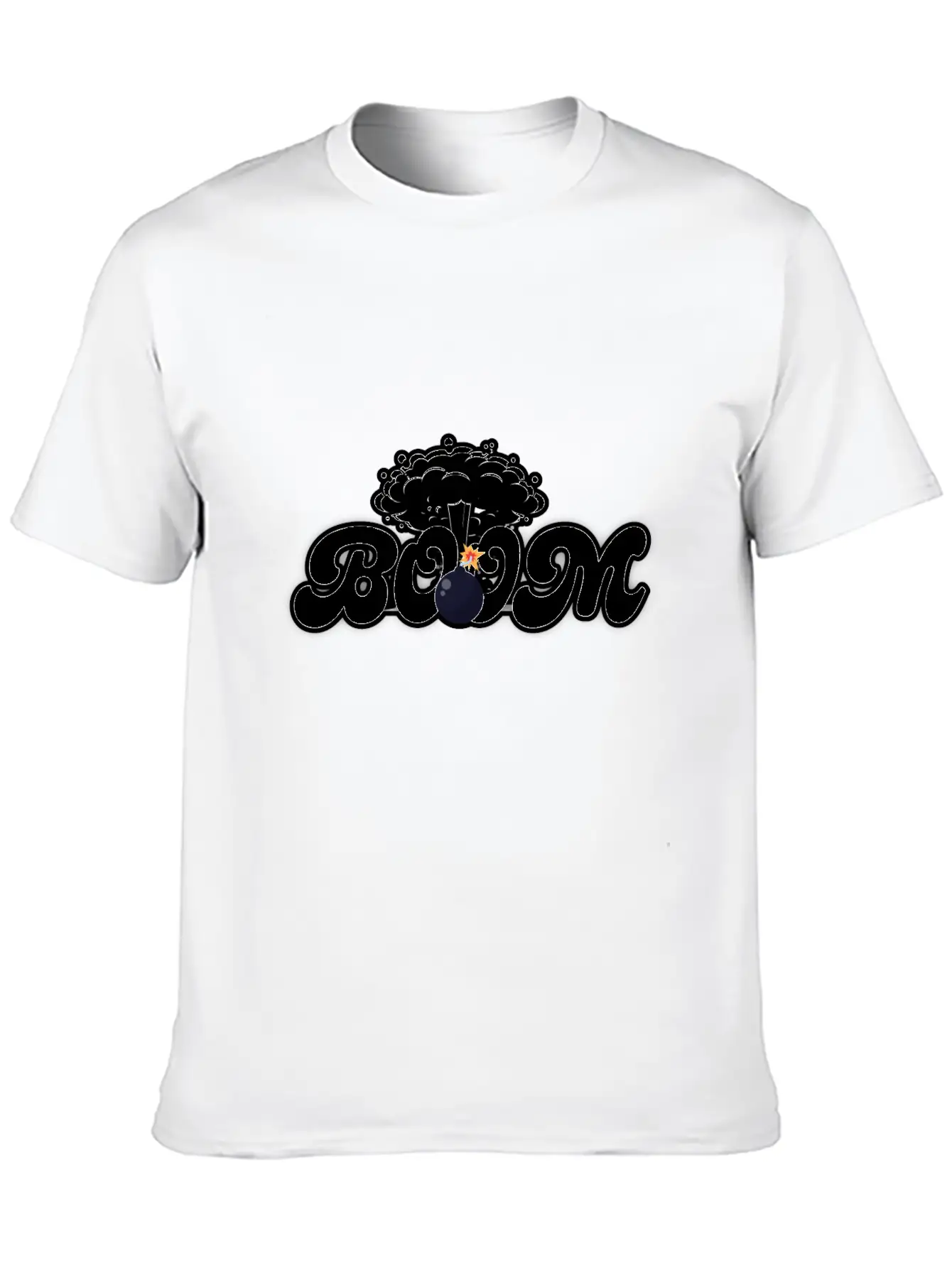 Boom Breathable Soft Cotton T-Shirt – Timeless Casual Look
