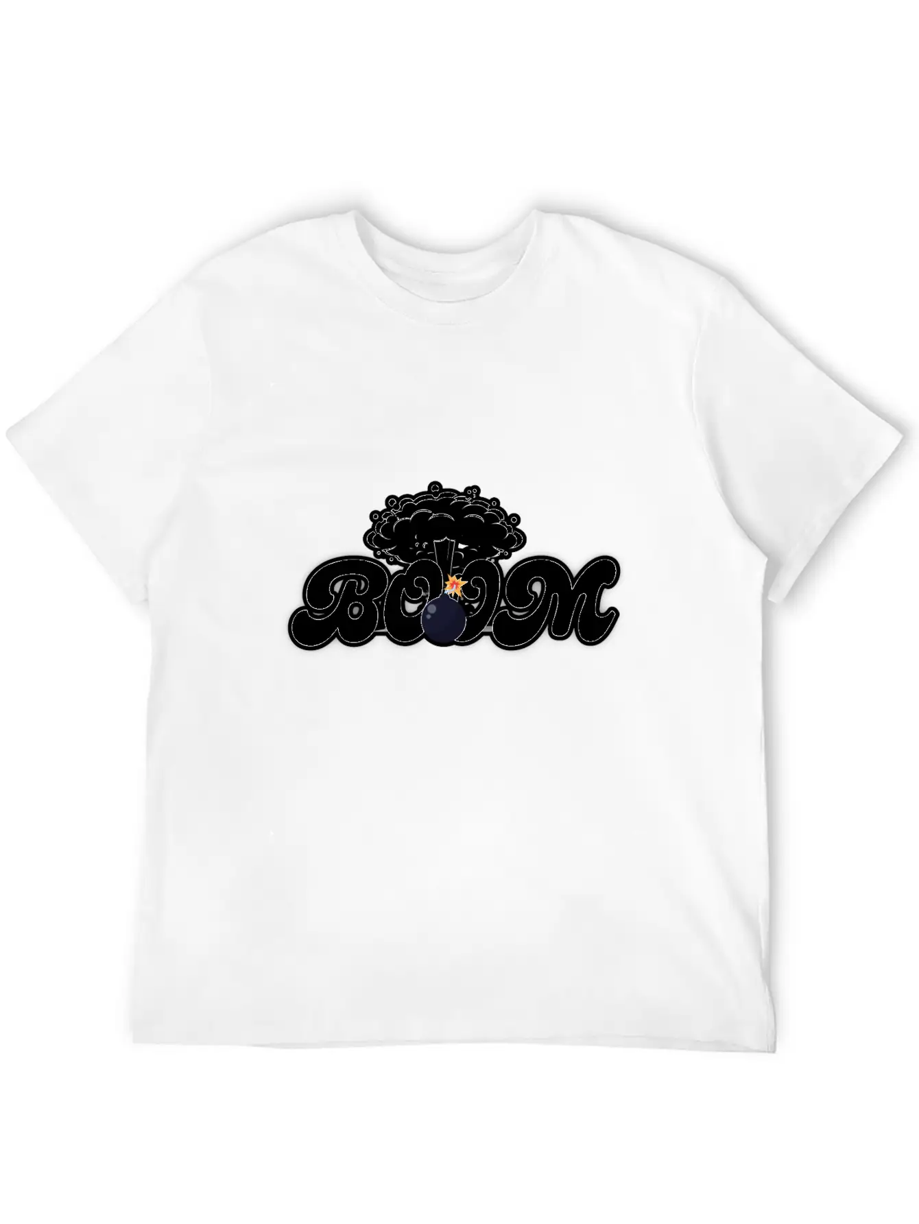 Boom Breathable Soft Cotton T-Shirt – Timeless Casual Look