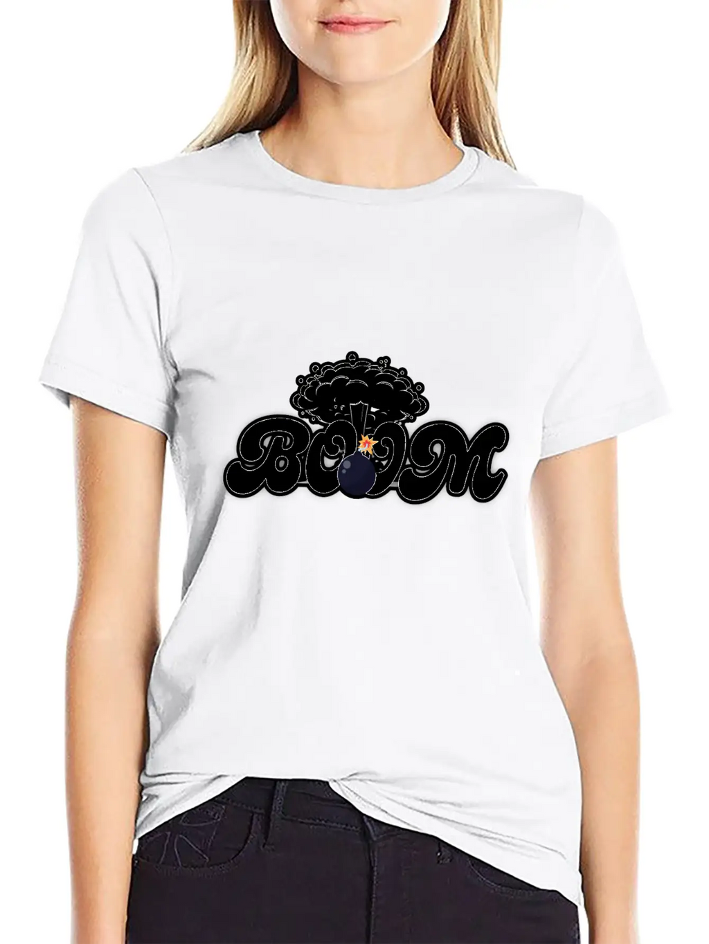 Boom Breathable Soft Cotton T-Shirt – Timeless Casual Look