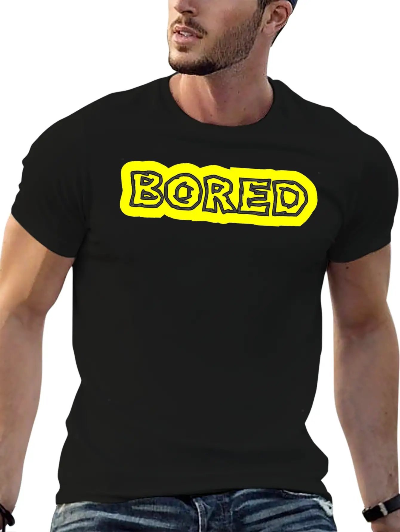 Bored Essential Cotton Tee For Daily Outfits – Unisex Style