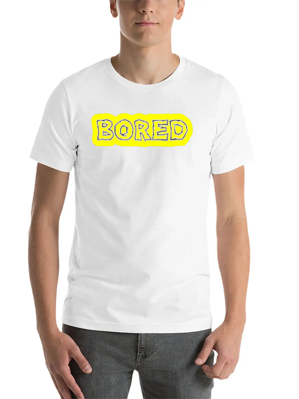 Bored Essential Cotton Tee For Daily Outfits – Unisex Style
