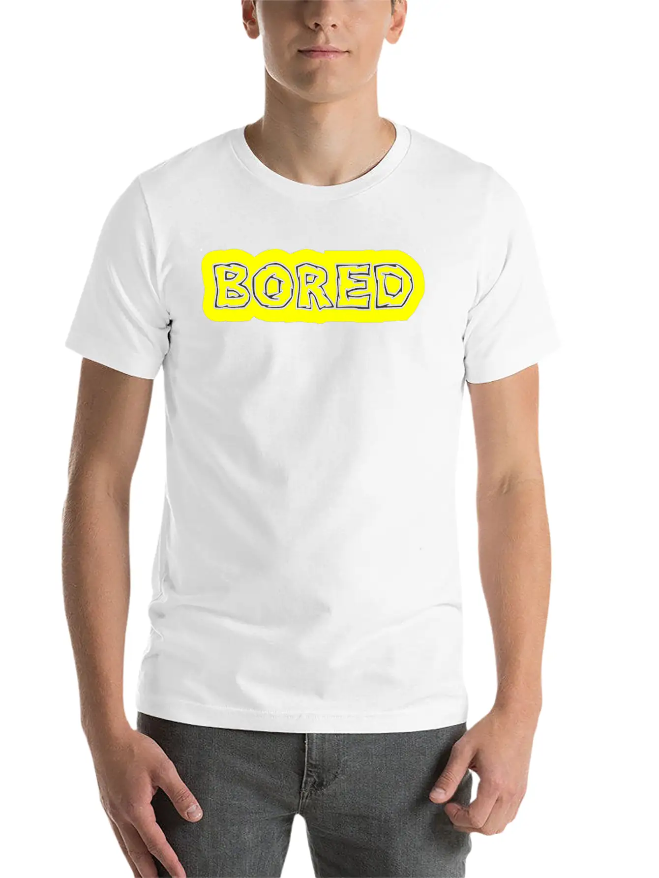 Bored Essential Cotton Tee For Daily Outfits – Unisex Style