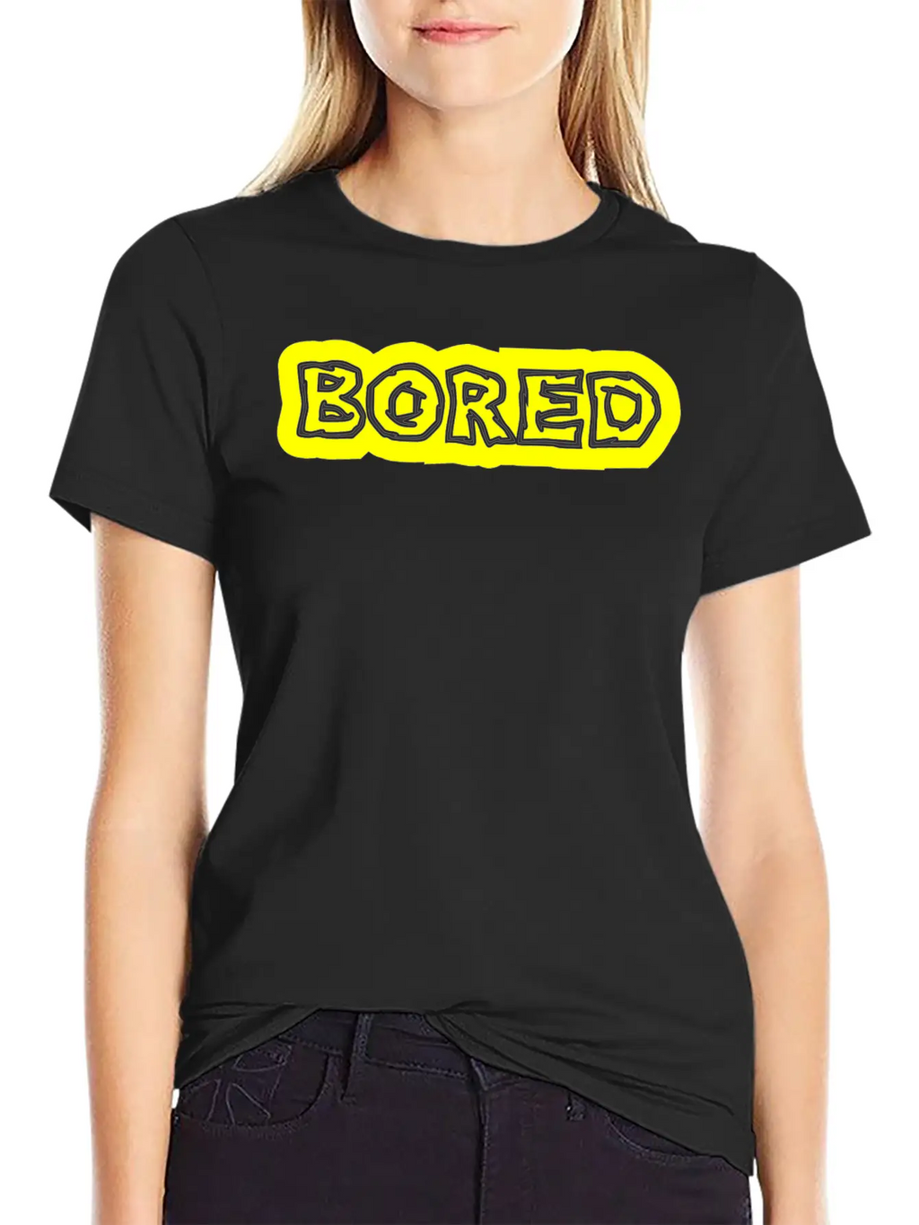Bored Essential Cotton Tee For Daily Outfits – Unisex Style