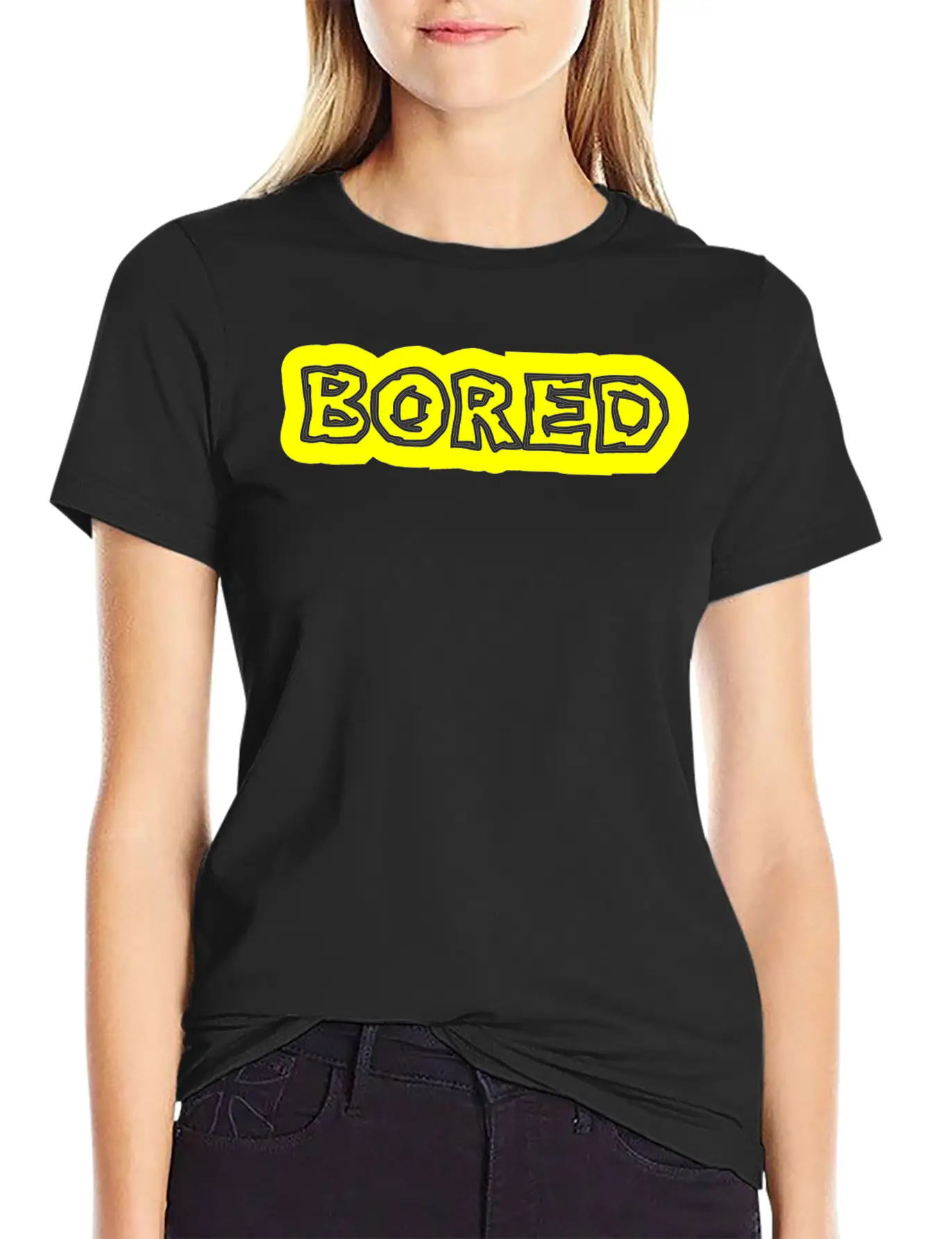 Bored Essential Cotton Tee For Daily Outfits – Unisex Style