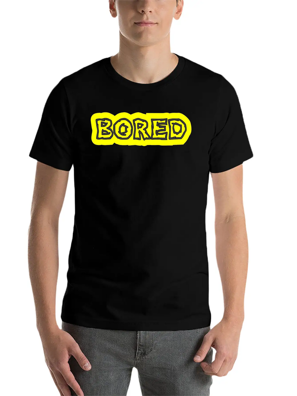 Bored Essential Cotton Tee For Daily Outfits – Unisex Style