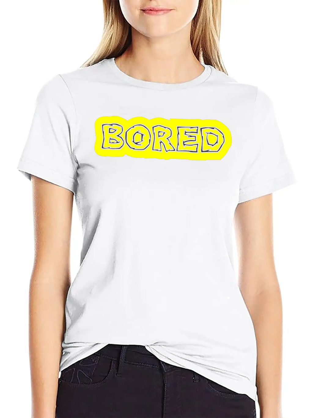 Bored Essential Cotton Tee For Daily Outfits – Unisex Style