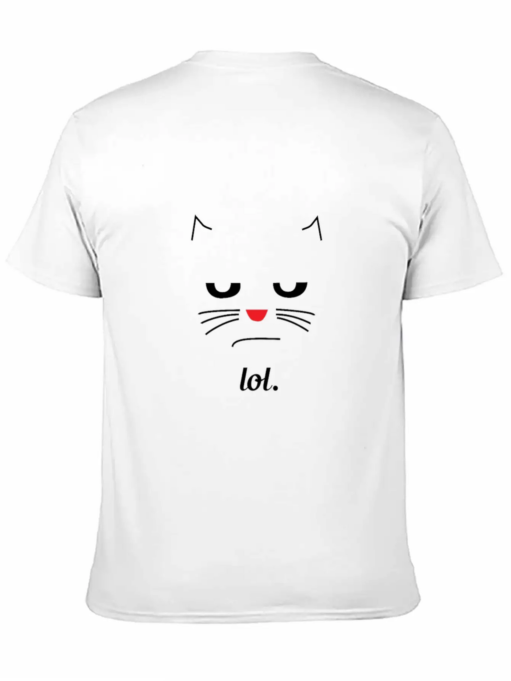 BoredCat Lol. - Funny Cat T-Shirt Unisex Casual T-Shirt – Clean Design For Daily Comfort
