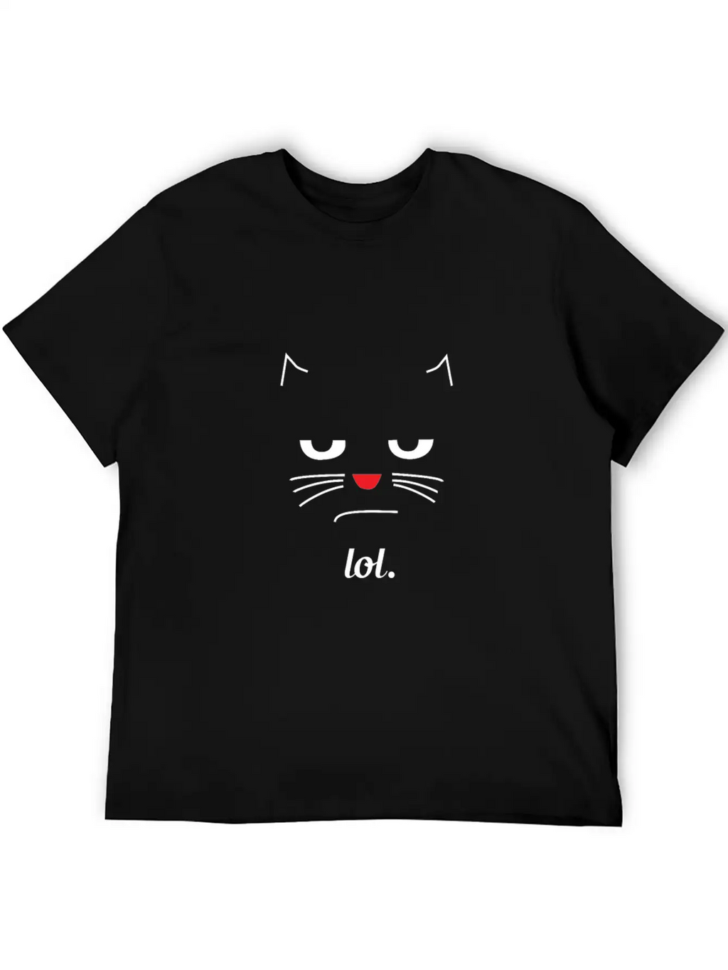 BoredCat Lol. - Funny Cat T-Shirt Unisex Casual T-Shirt – Clean Design For Daily Comfort