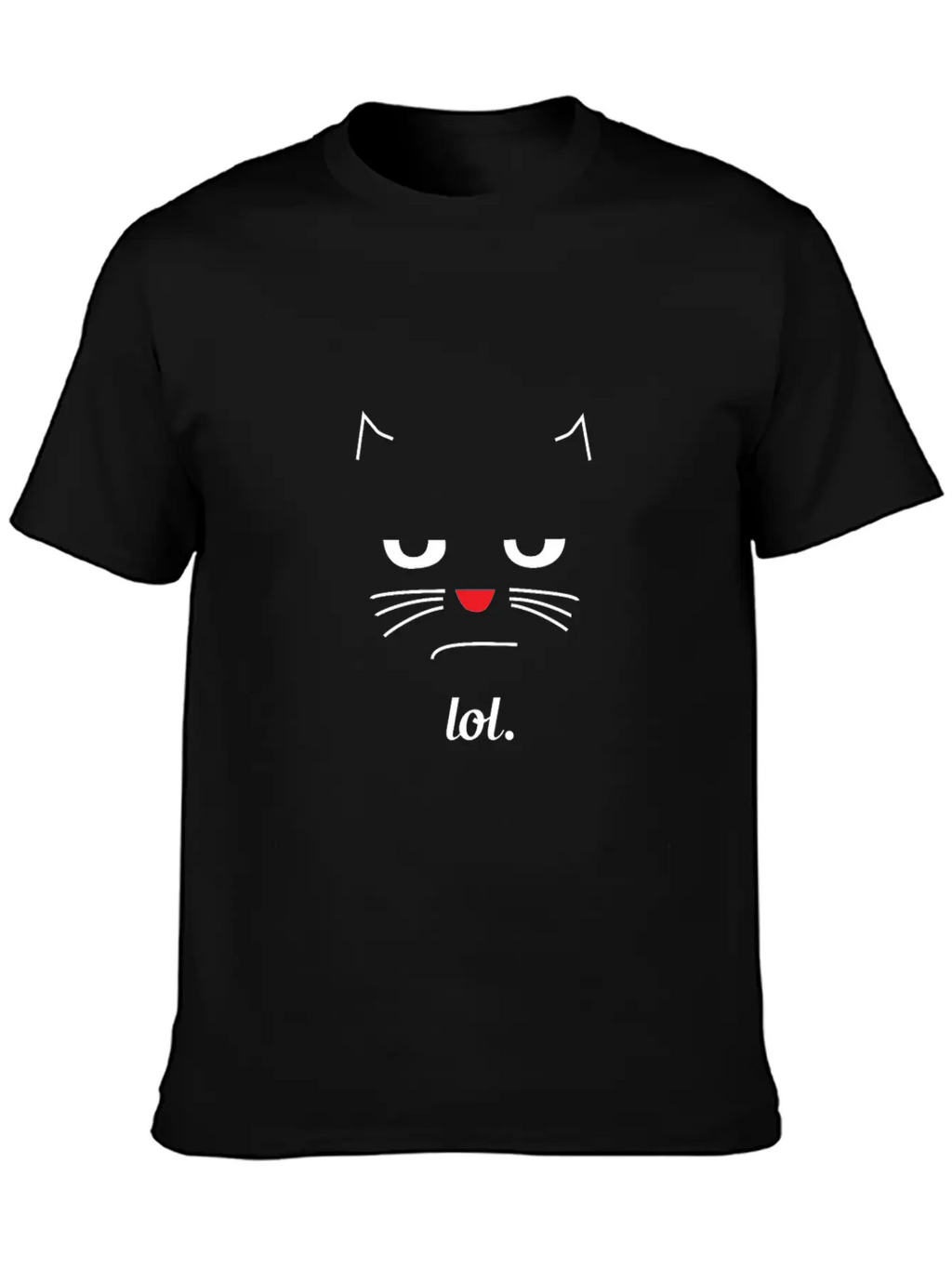 BoredCat Lol. - Funny Cat T-Shirt Unisex Casual T-Shirt – Clean Design For Daily Comfort