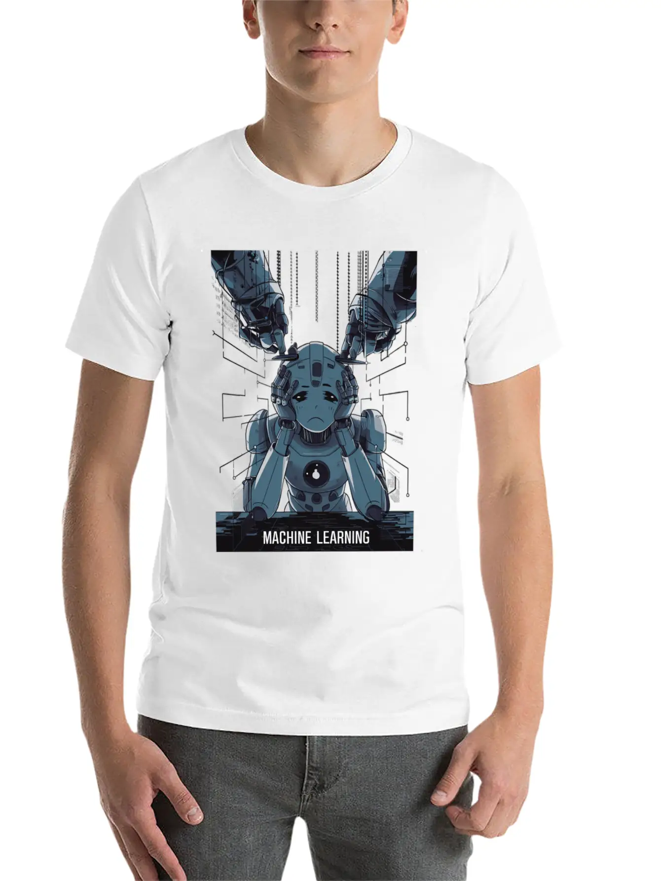 Born Free Forced To Learn Classic Cotton Tee – Unisex Comfort For Any Season