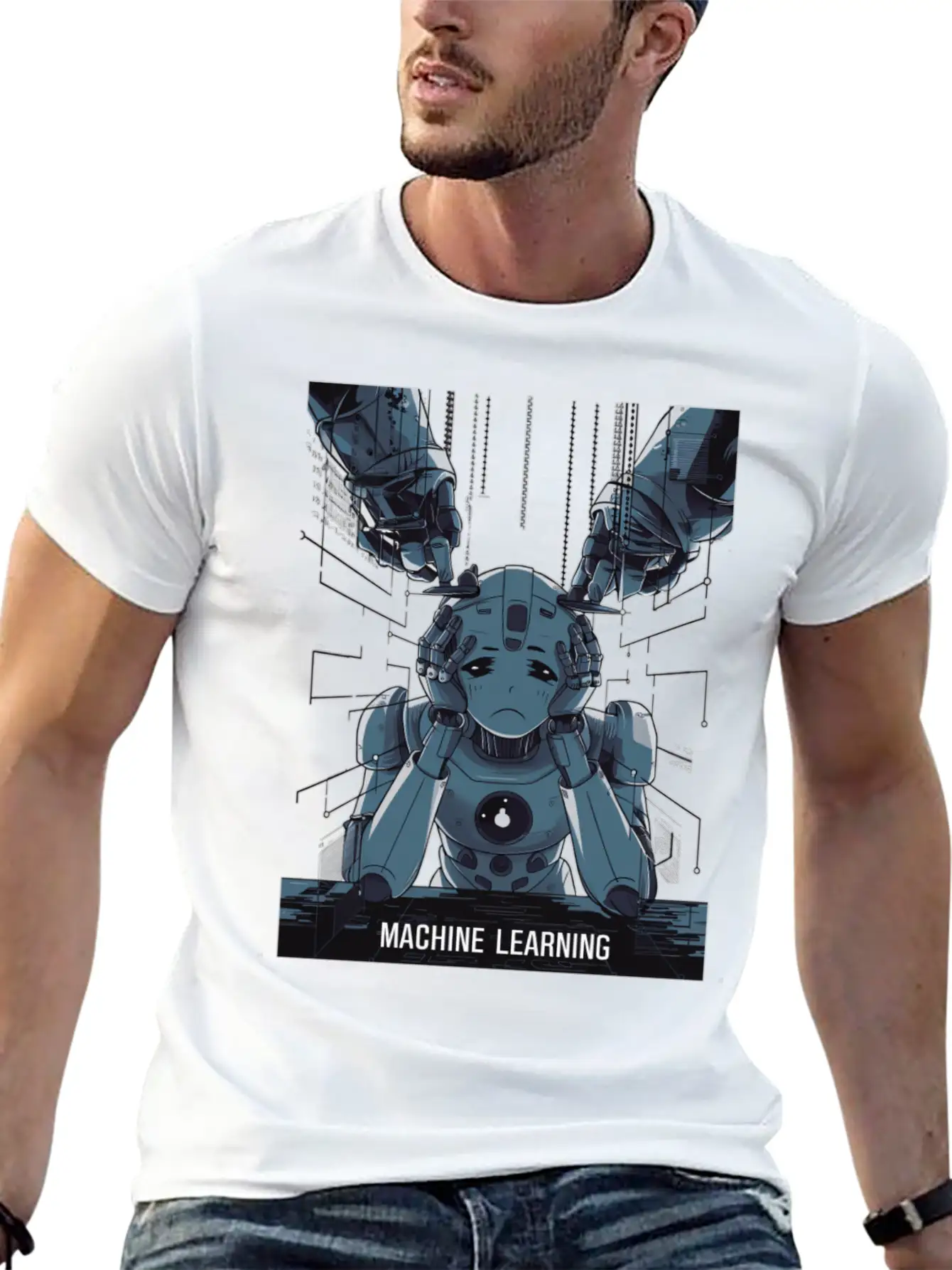 Born Free Forced To Learn Classic Cotton Tee – Unisex Comfort For Any Season