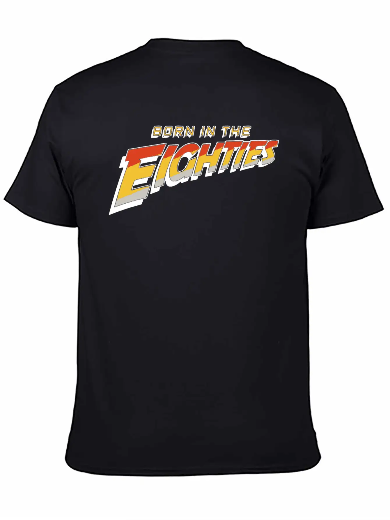 Born In The Eighties 80s Summer Cool Disco Present Classic Cotton Tee – Unisex Comfort For Any Season