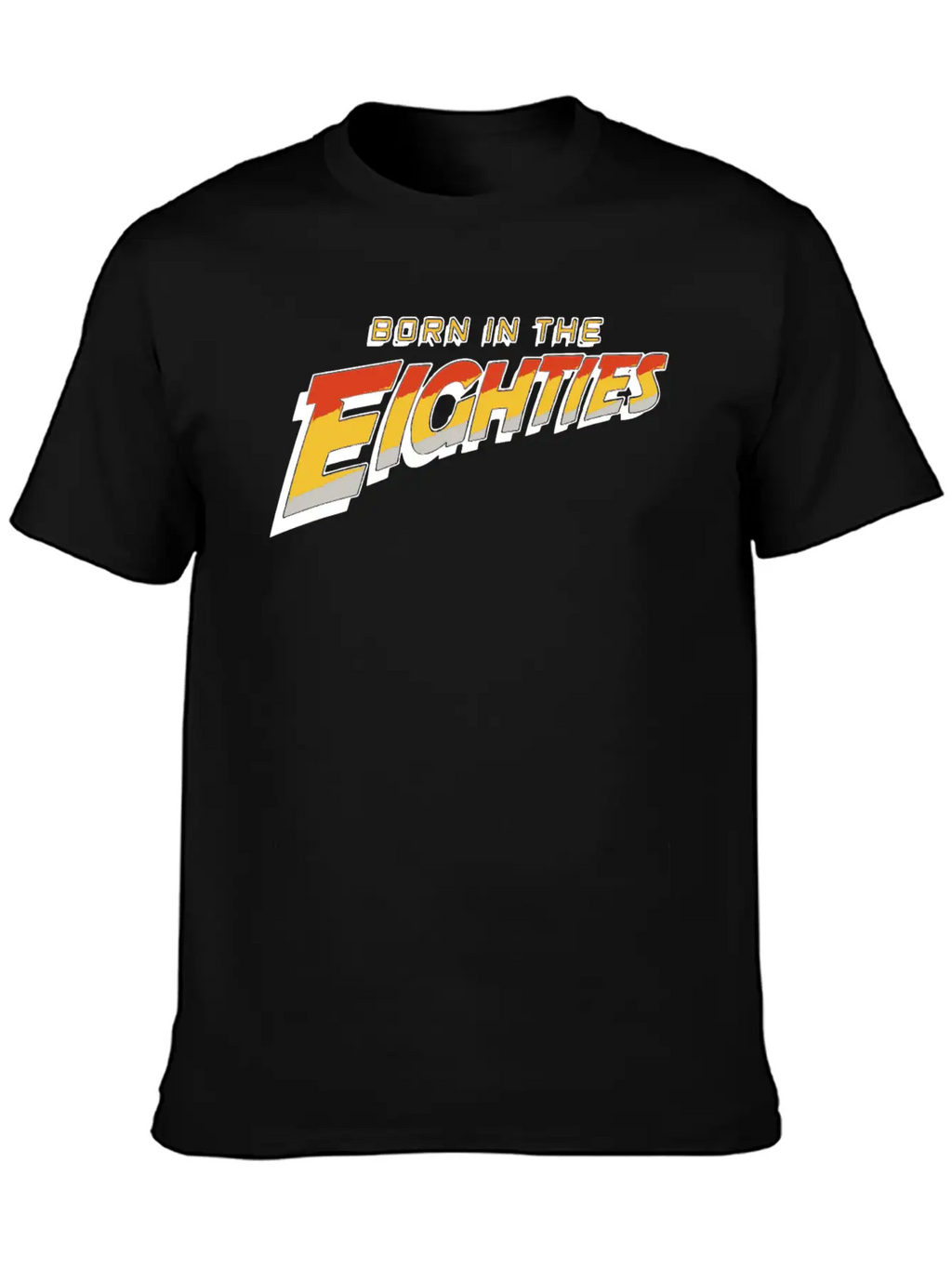 Born In The Eighties 80s Summer Cool Disco Present Classic Cotton Tee – Unisex Comfort For Any Season