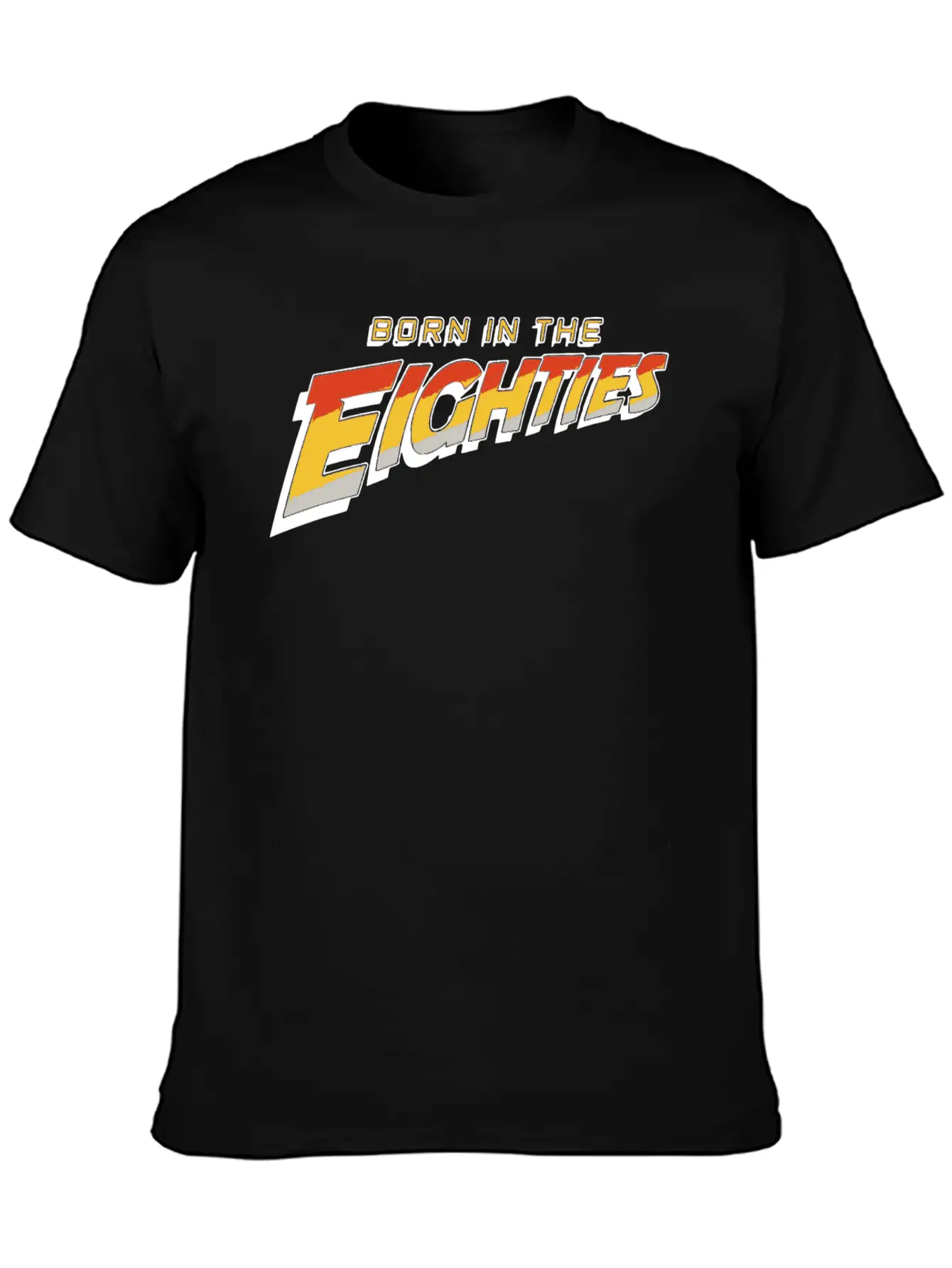 Born In The Eighties 80s Summer Cool Disco Present Classic Cotton Tee – Unisex Comfort For Any Season