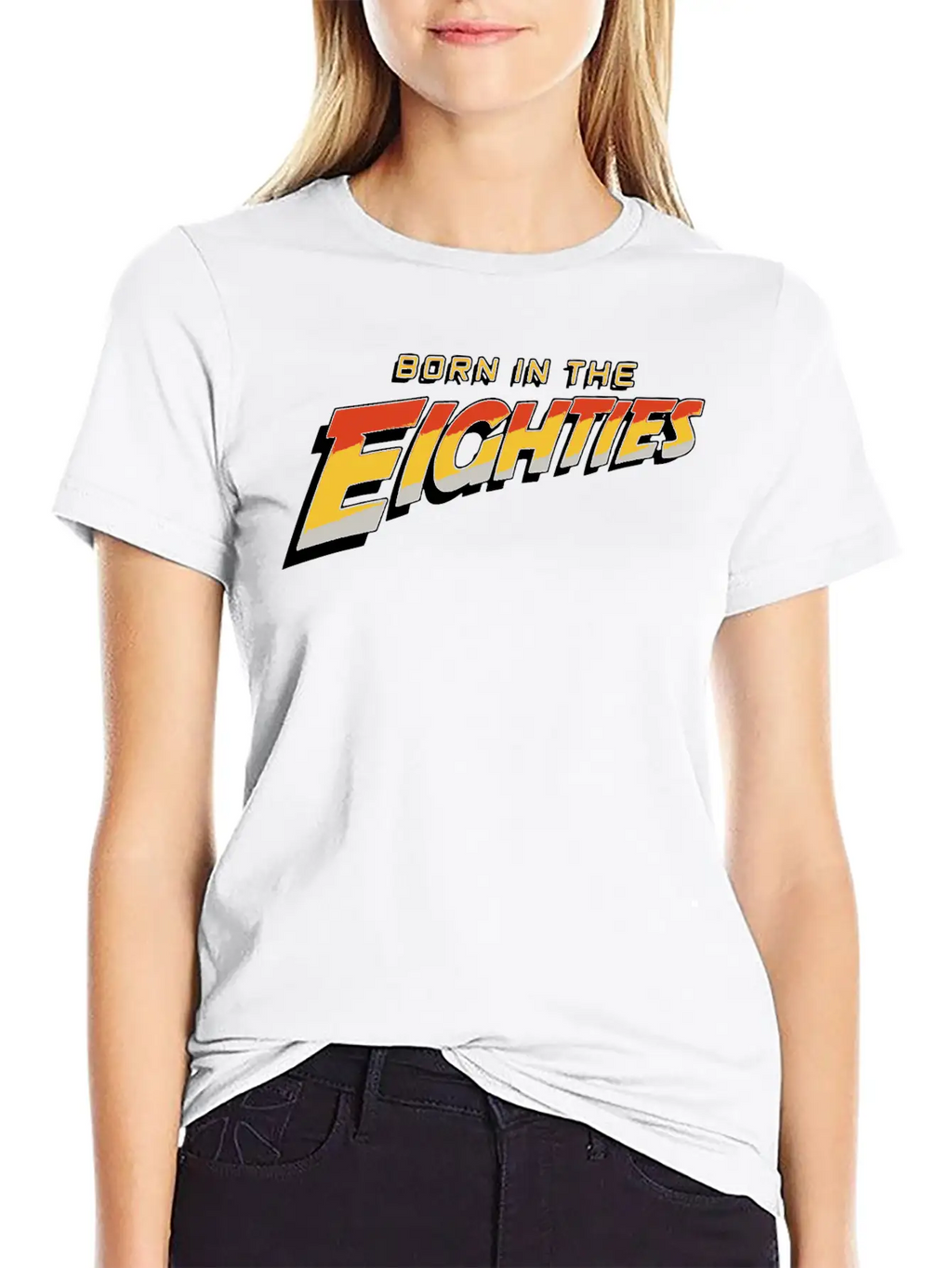 Born In The Eighties 80s Summer Cool Disco Present Classic Cotton Tee – Unisex Comfort For Any Season