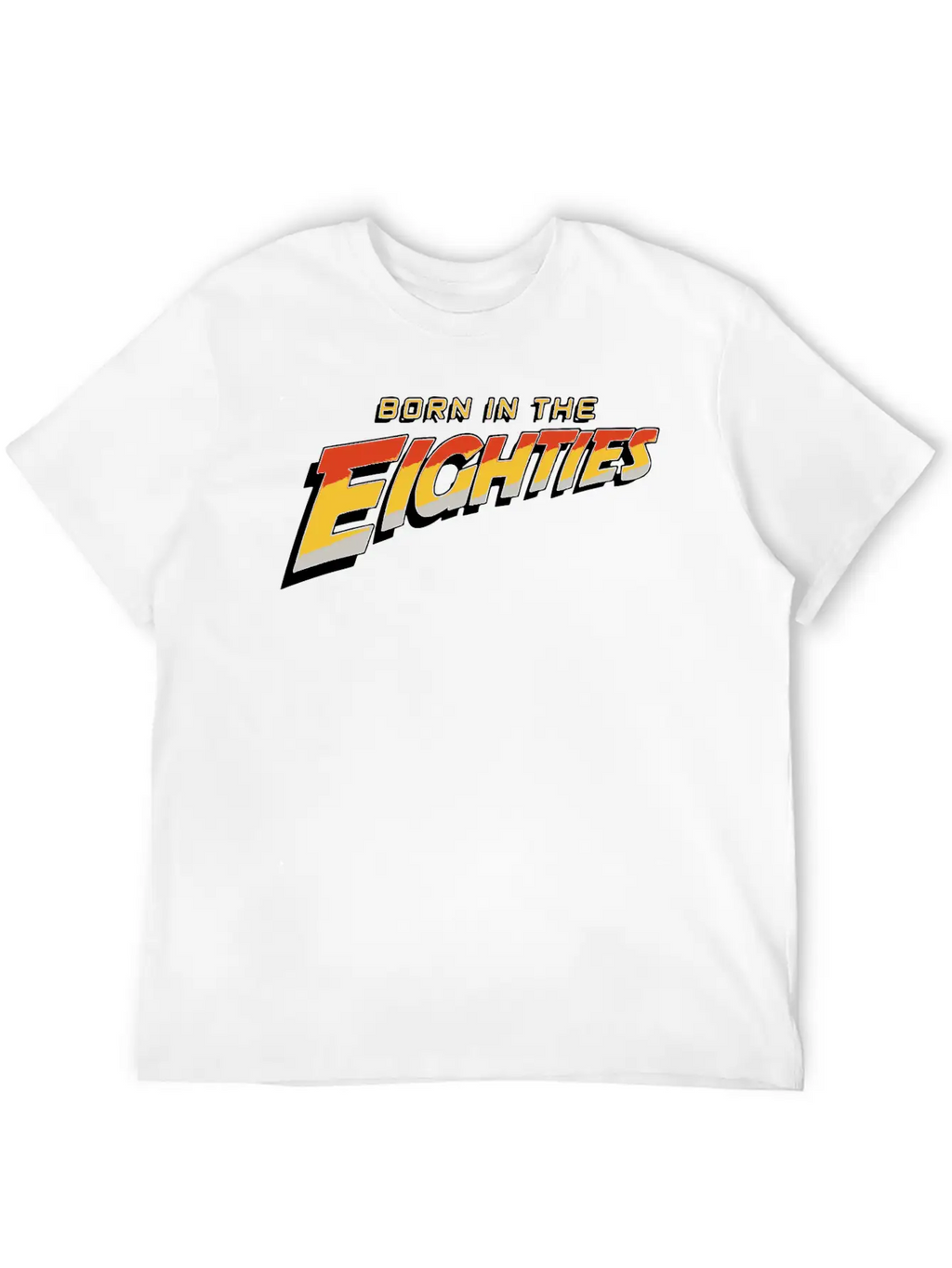 Born In The Eighties 80s Summer Cool Disco Present Classic Cotton Tee – Unisex Comfort For Any Season