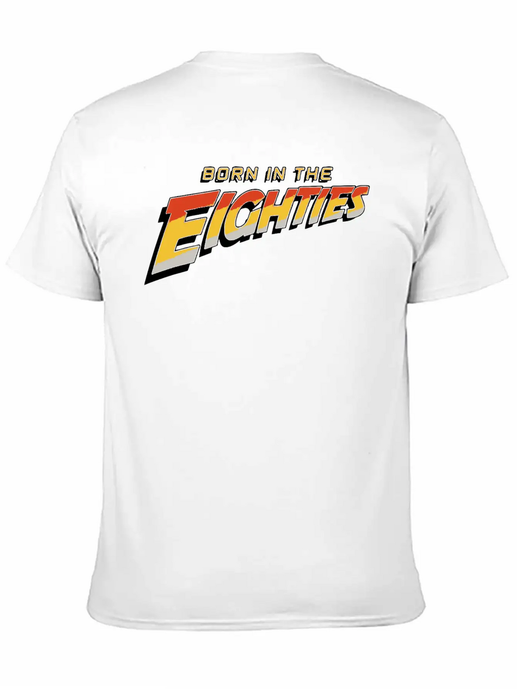 Born In The Eighties 80s Summer Cool Disco Present Classic Cotton Tee – Unisex Comfort For Any Season