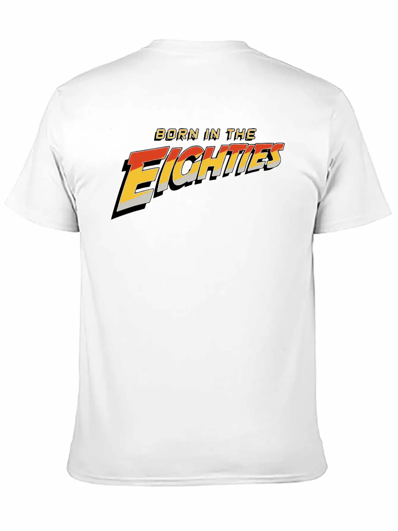 Born In The Eighties 80s Summer Cool Disco Present Classic Cotton Tee – Unisex Comfort For Any Season