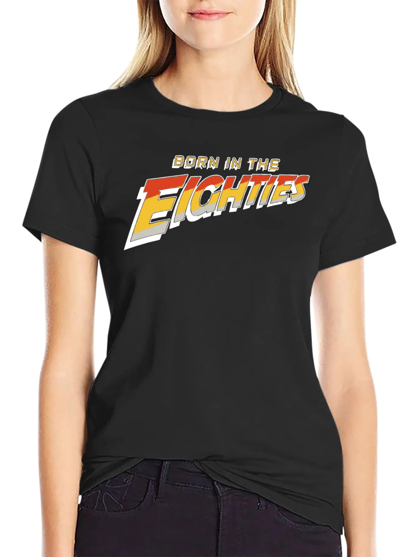 Born In The Eighties 80s Summer Cool Disco Present Classic Cotton Tee – Unisex Comfort For Any Season