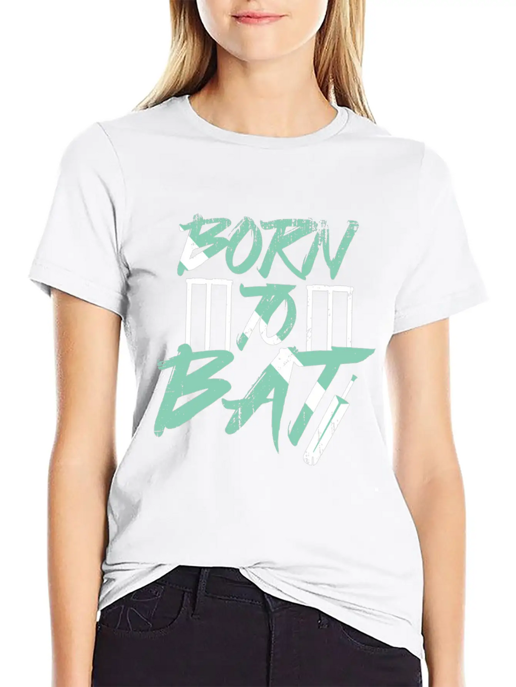 Born To Bat Timeless Short Sleeve Tee – Comfy And Minimalist Design