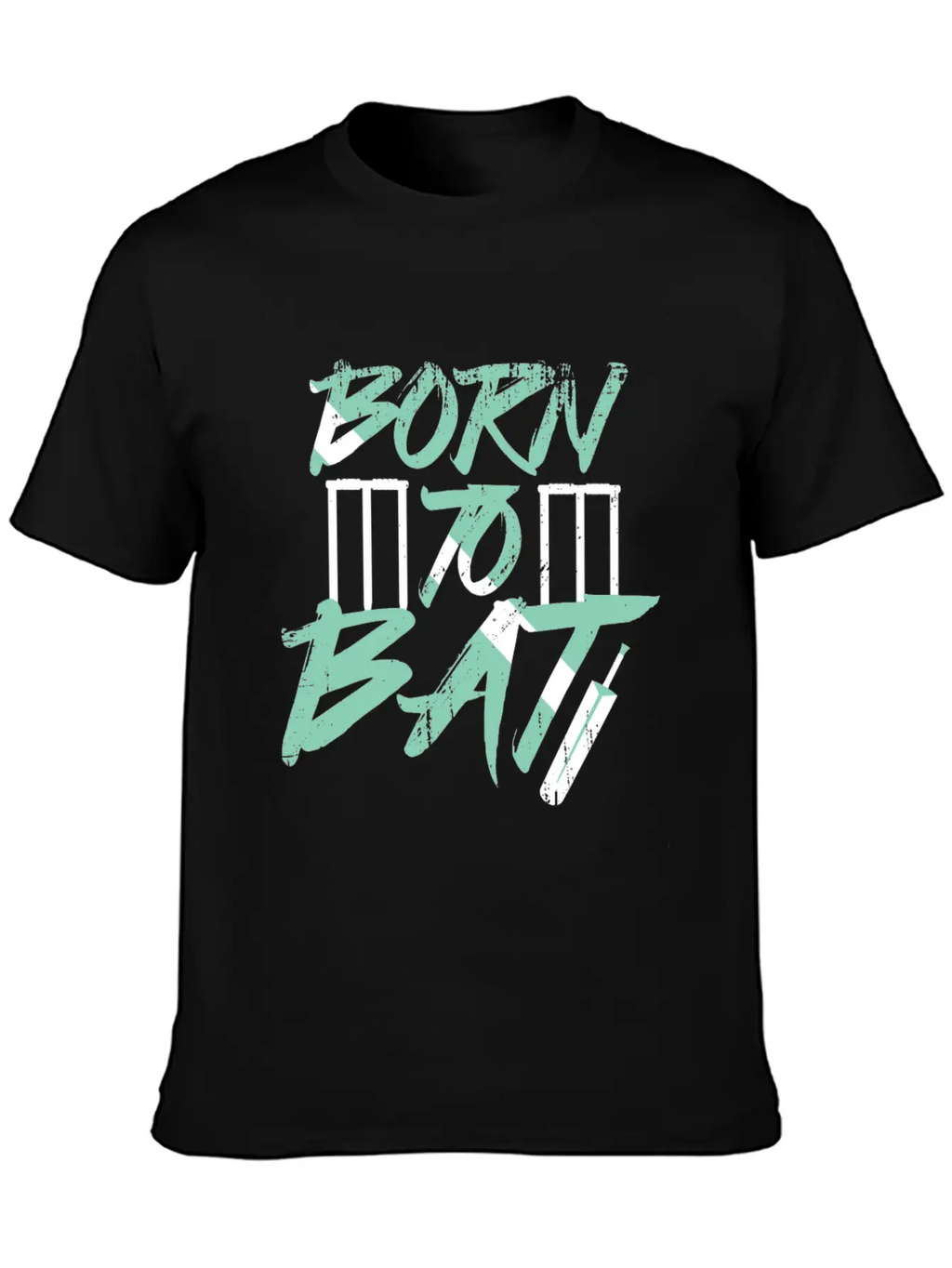 Born To Bat Timeless Short Sleeve Tee – Comfy And Minimalist Design