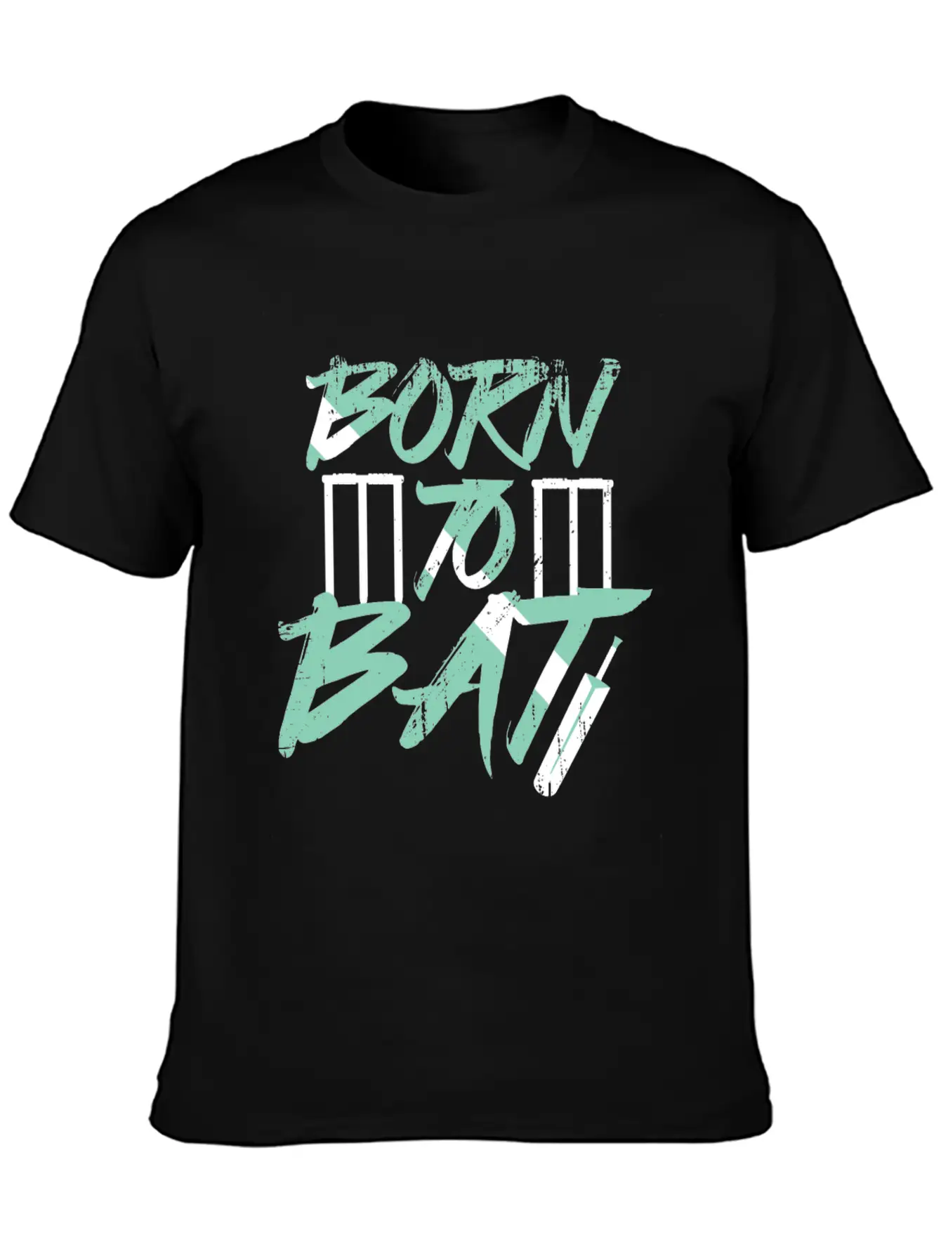 Born To Bat Timeless Short Sleeve Tee – Comfy And Minimalist Design