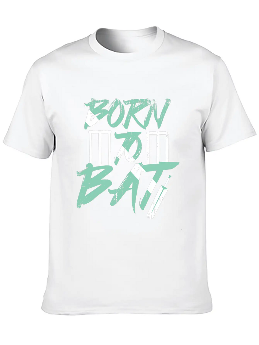 Born To Bat Timeless Short Sleeve Tee – Comfy And Minimalist Design