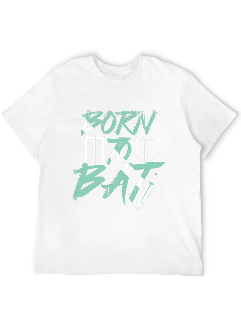 Born To Bat Timeless Short Sleeve Tee – Comfy And Minimalist Design