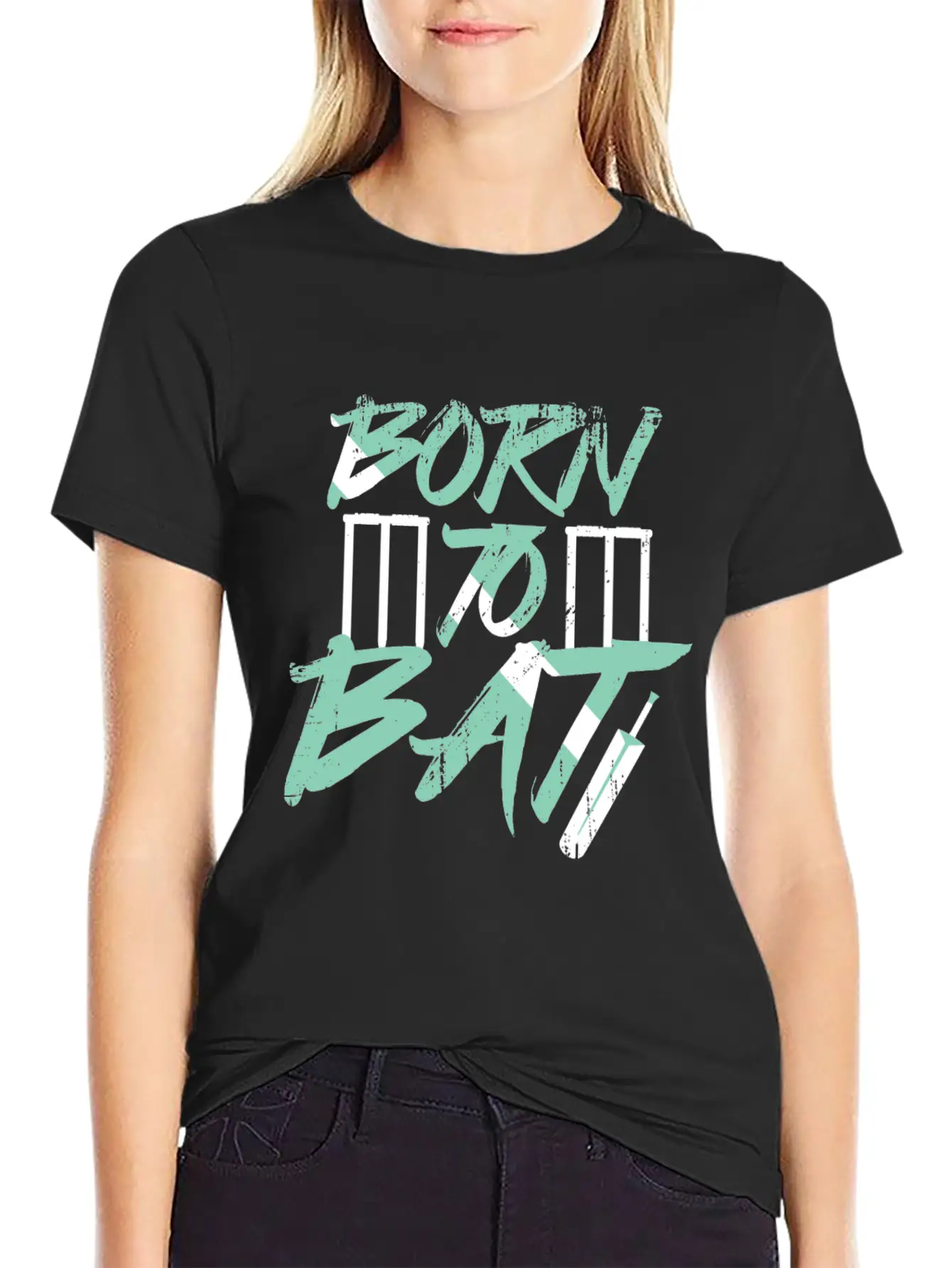 Born To Bat Timeless Short Sleeve Tee – Comfy And Minimalist Design