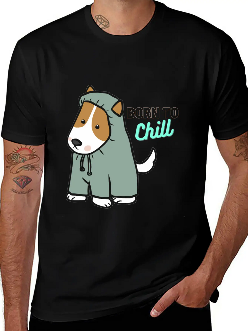 Born To Chill Timeless Short Sleeve Tee – Comfy And Minimalist Design