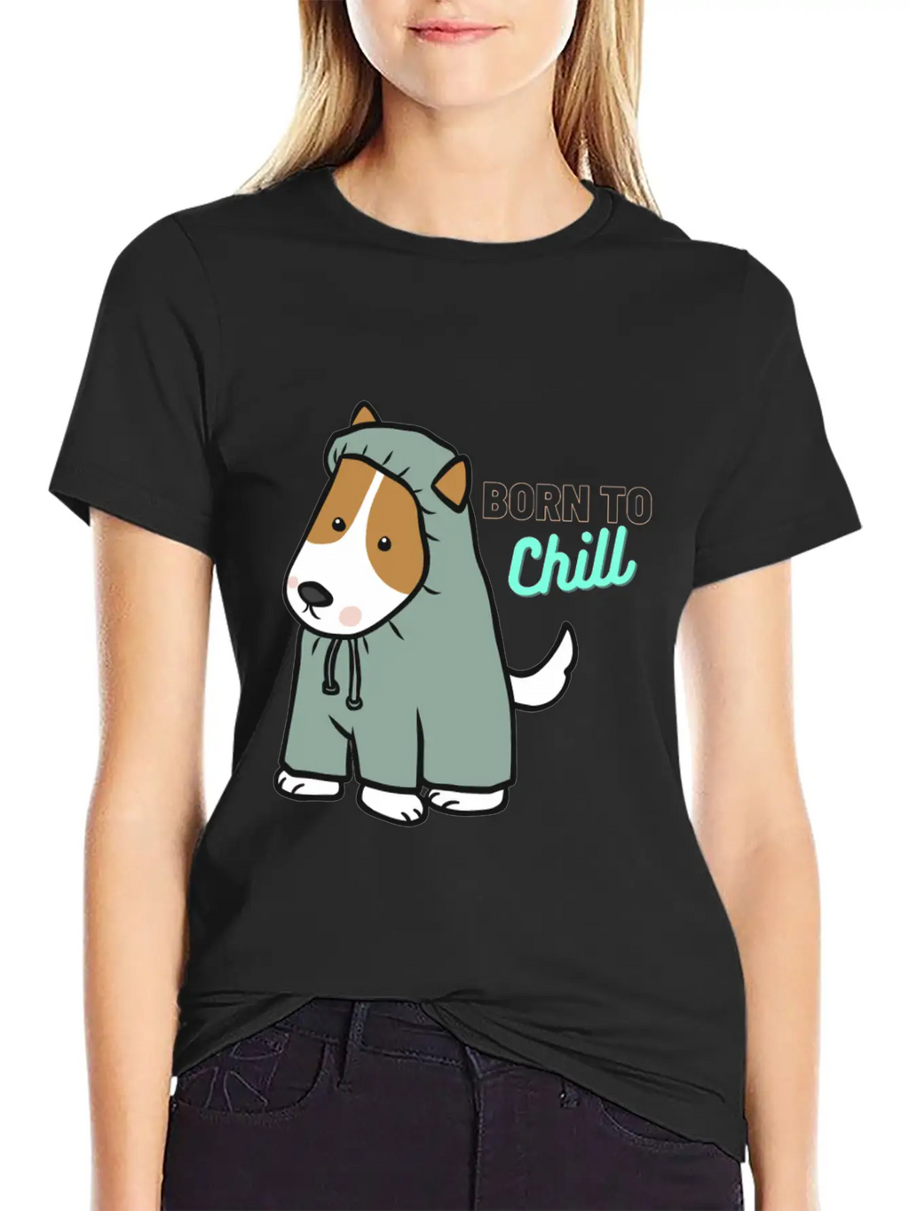 Born To Chill Timeless Short Sleeve Tee – Comfy And Minimalist Design