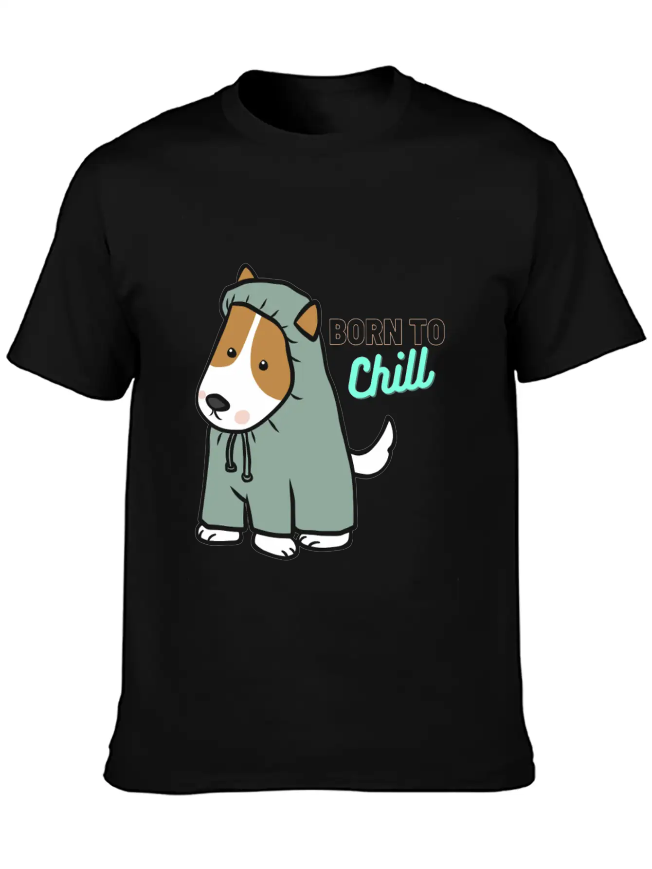 Born To Chill Timeless Short Sleeve Tee – Comfy And Minimalist Design