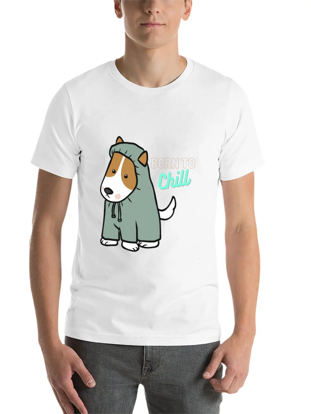 Born To Chill Timeless Short Sleeve Tee – Comfy And Minimalist Design