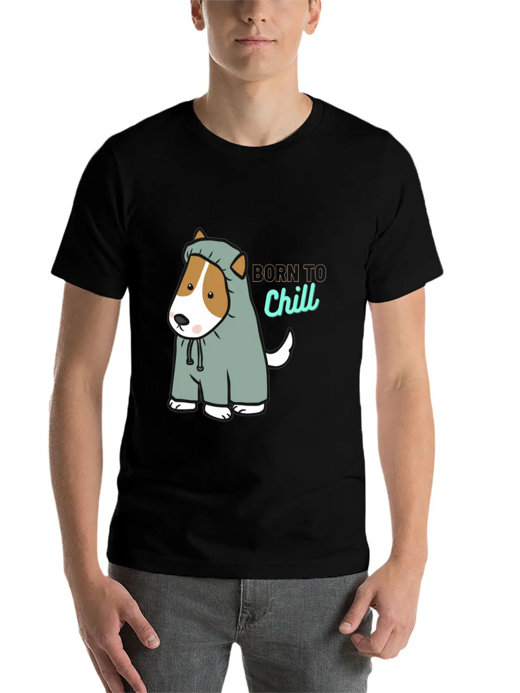 Born To Chill Timeless Short Sleeve Tee – Comfy And Minimalist Design