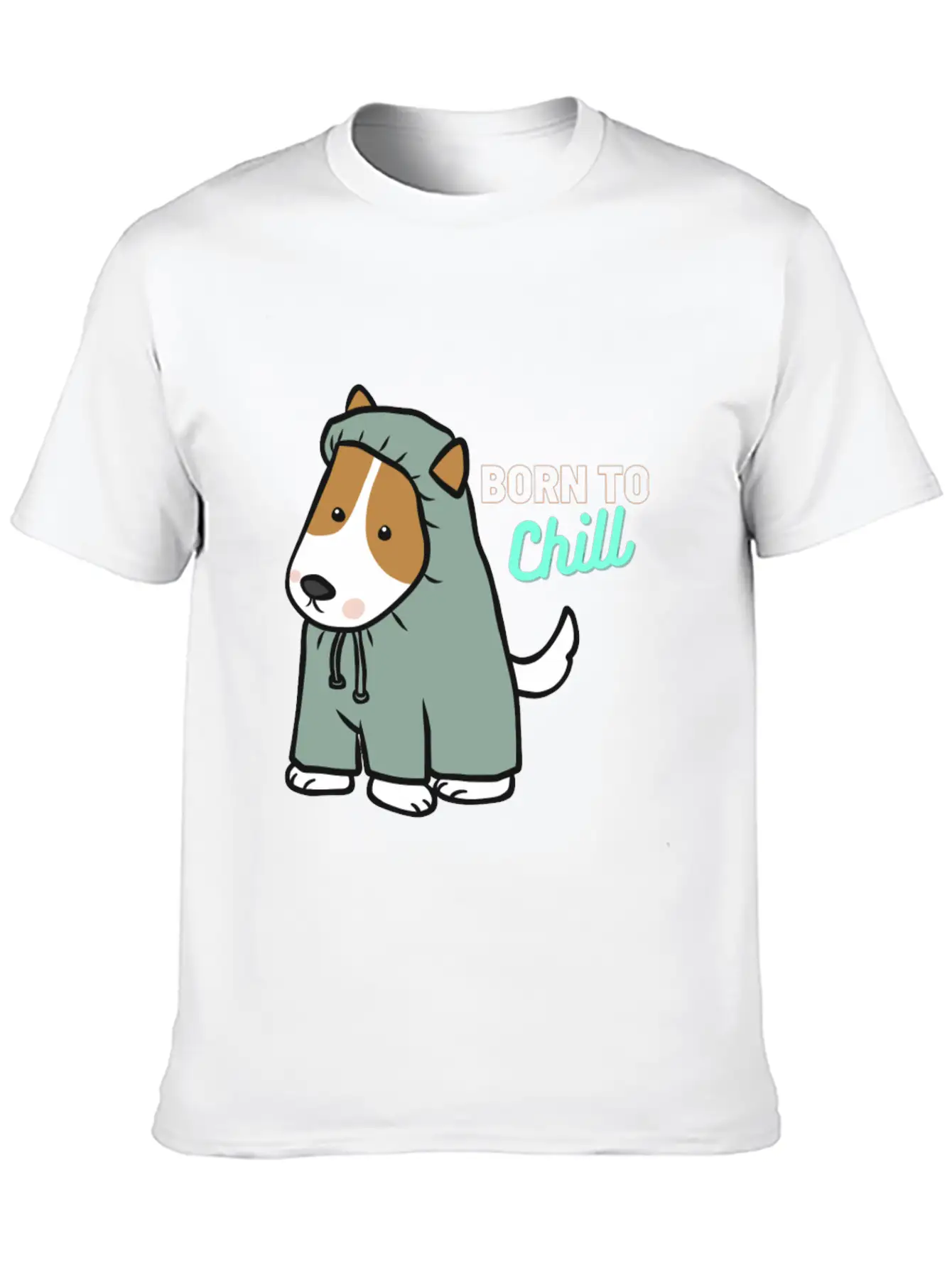 Born To Chill Timeless Short Sleeve Tee – Comfy And Minimalist Design