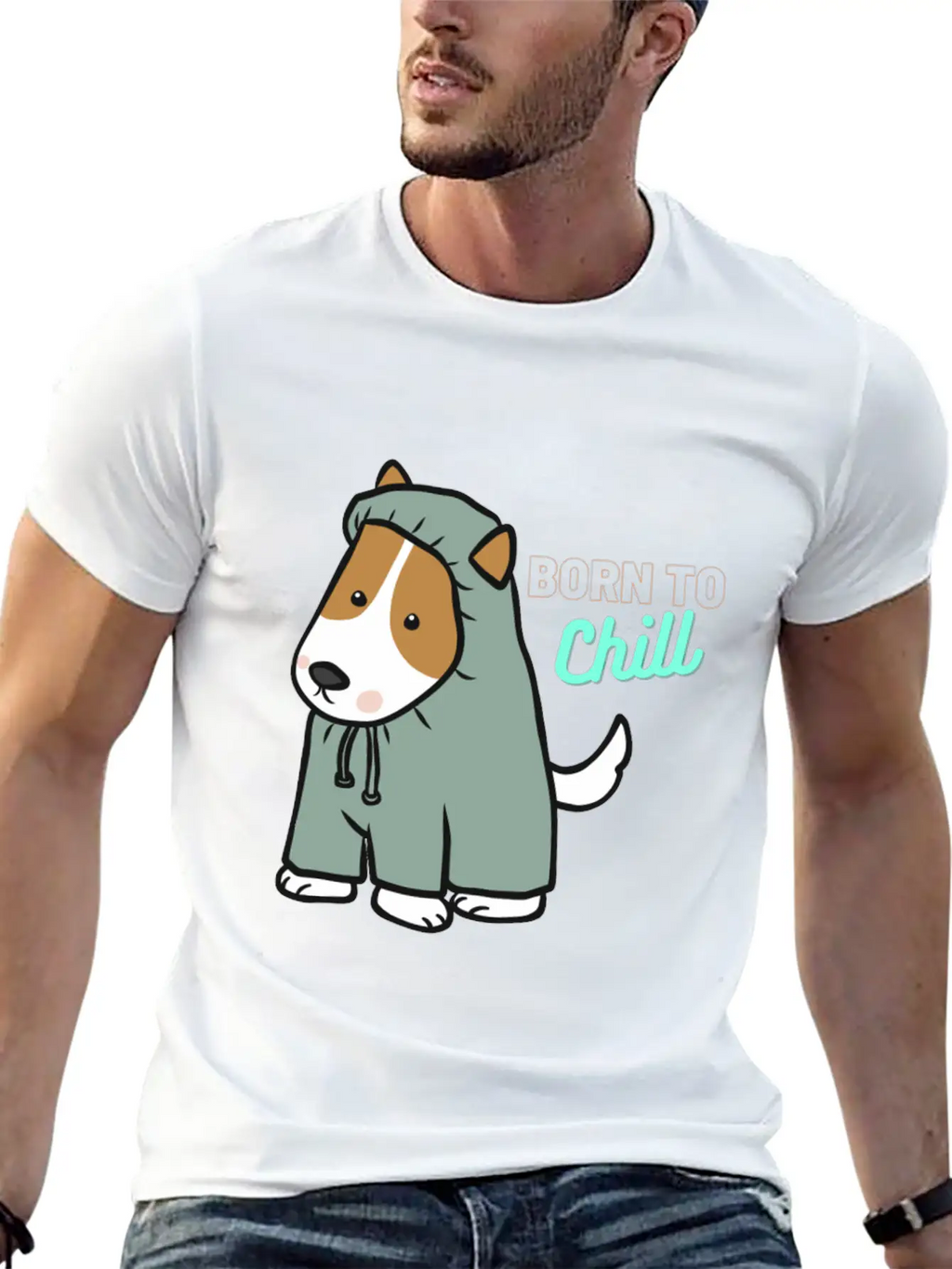 Born To Chill Timeless Short Sleeve Tee – Comfy And Minimalist Design