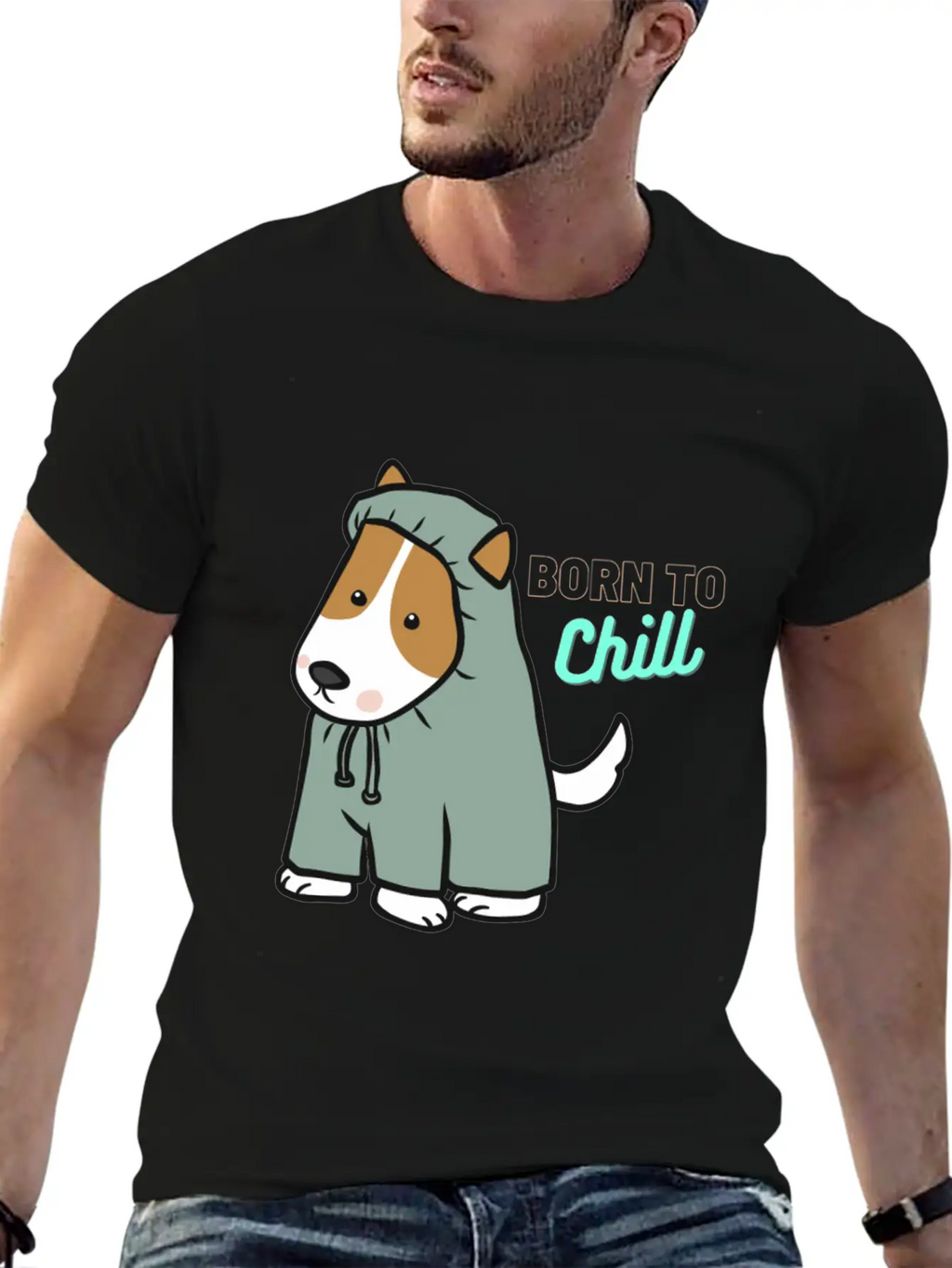 Born To Chill Timeless Short Sleeve Tee – Comfy And Minimalist Design