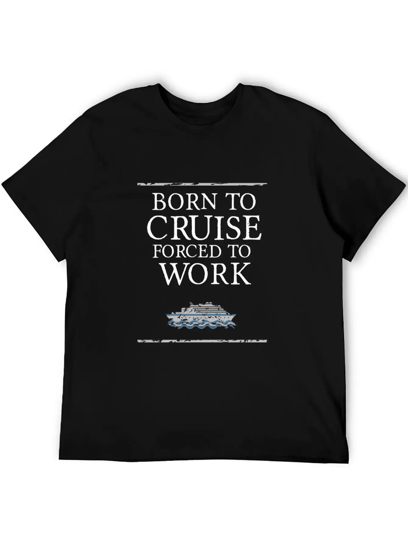Born To Cruise - Ship Vacation Accessories Gift Sh Classic Cotton Tee – Unisex Comfort For Any Season